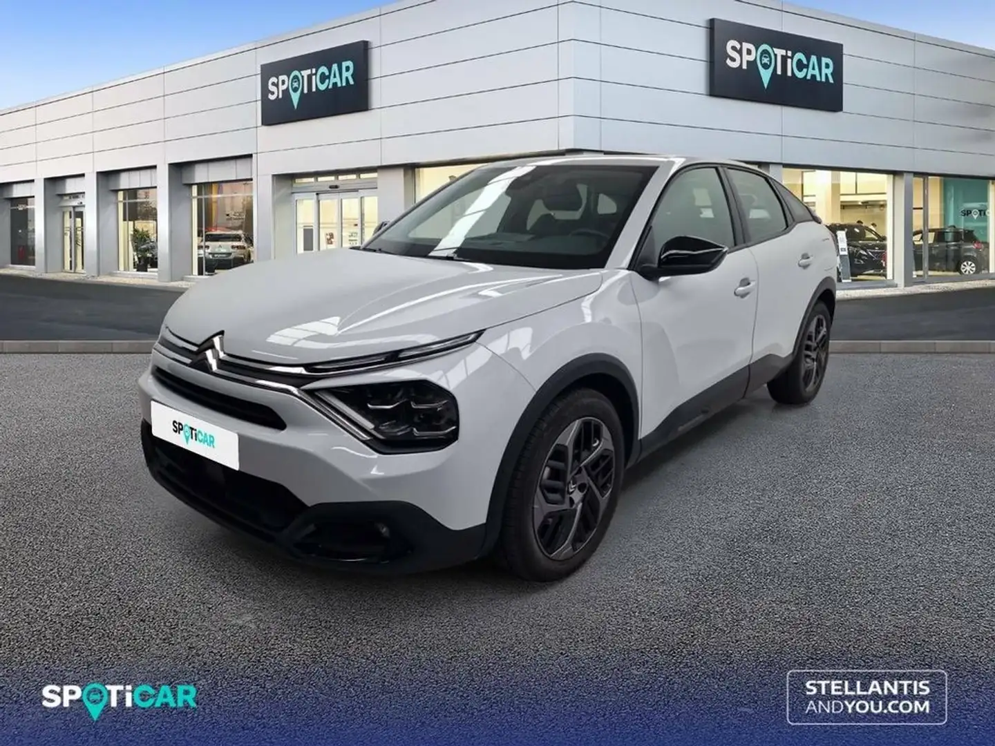 Citroen C4 Hybrid 136 e-DCS6 Plus Blanco - 1