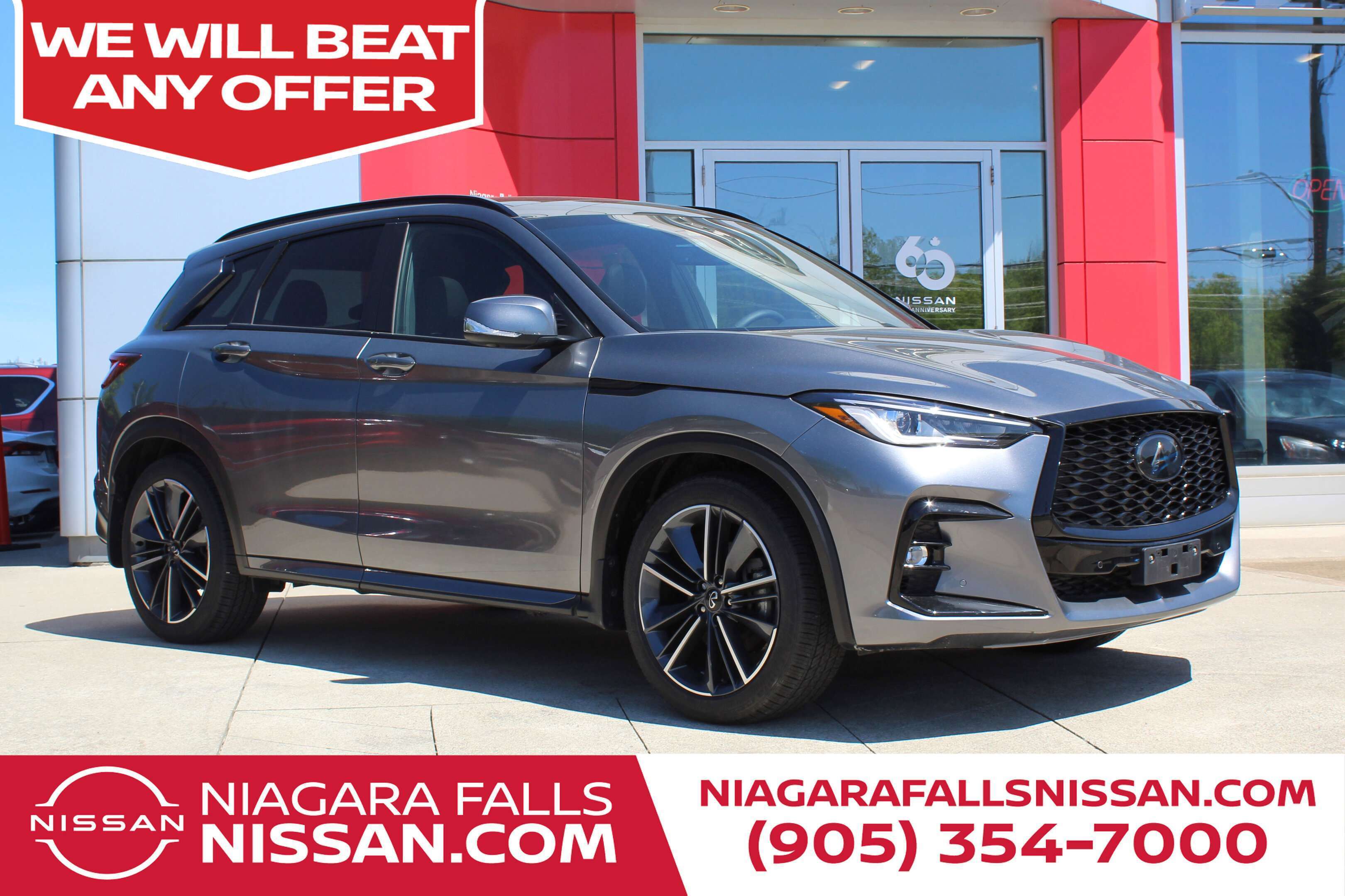 2025 Infiniti QX50 SPORT, AWD,ONLY 5100 KILO, NISSAN COMPANY VEHICLE