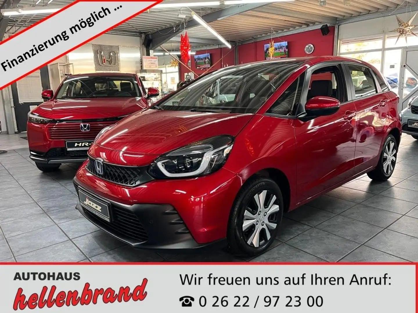 Honda Jazz 1.5 i-MMD Hybrid Elegance **AKTIONSPREIS** Rot - 1