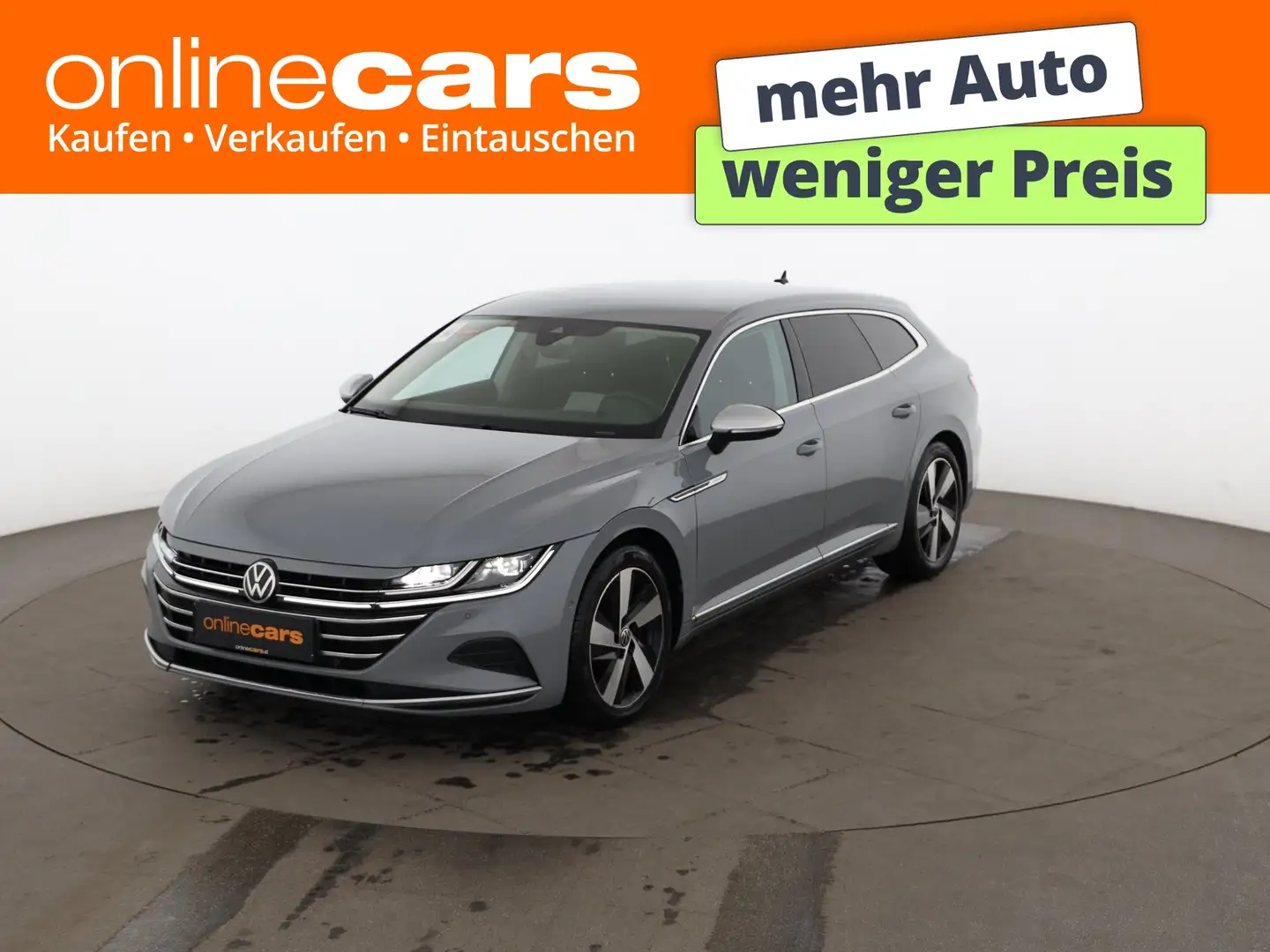 Volkswagen Arteon SB 2.0 TDI Elegance Aut LED STANDHZG AHK Grau - 1