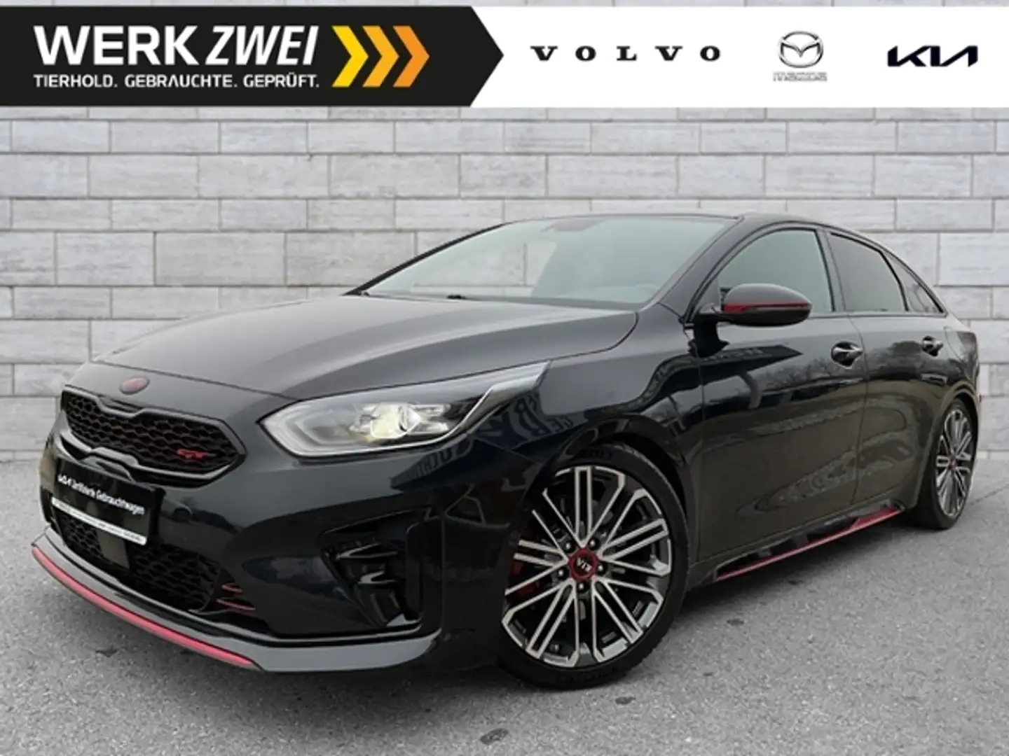 Kia ProCeed / pro_cee'd 1,6 GT AT ACC BLIS Kamera Navi 18" Schwarz - 1