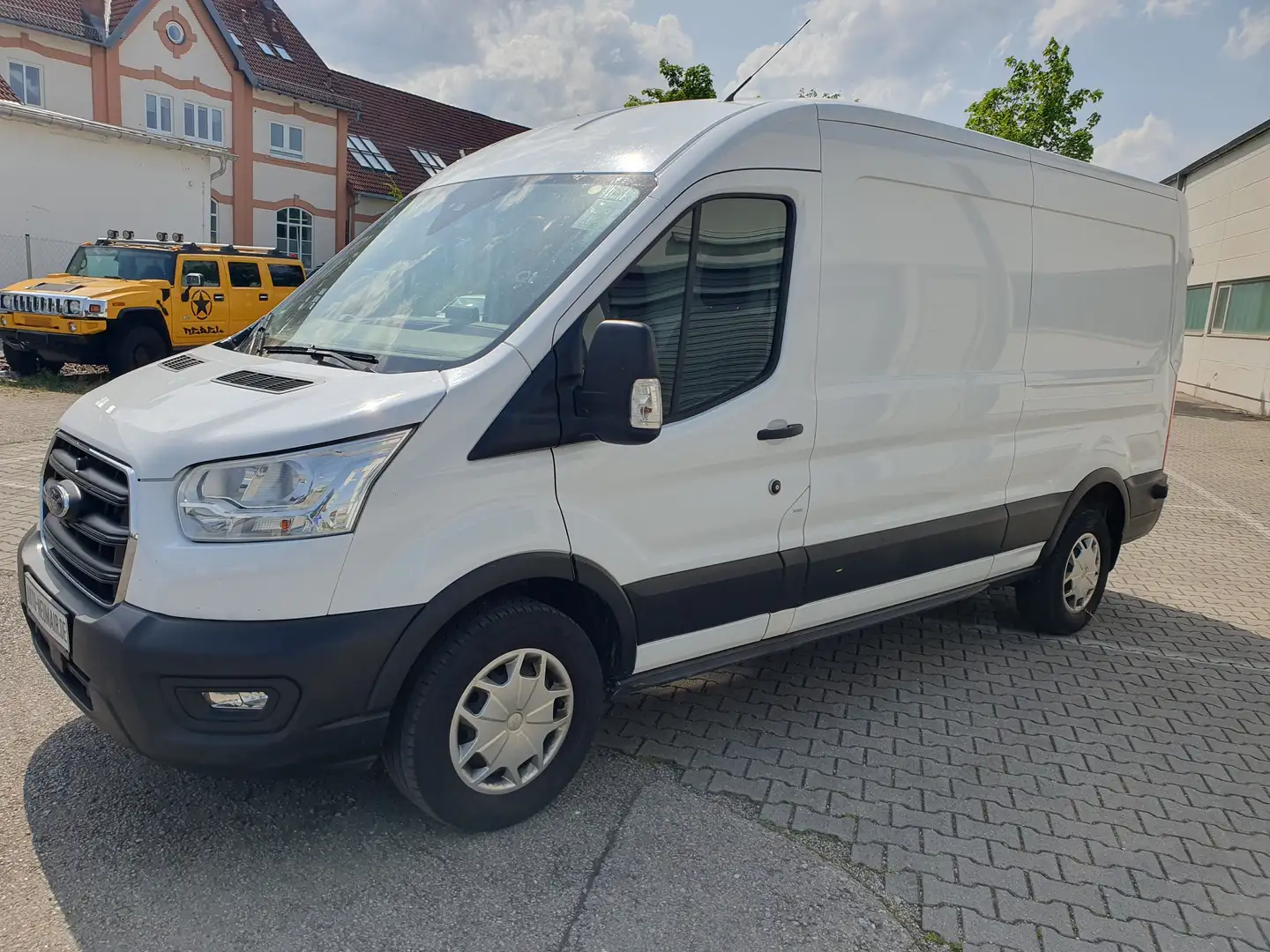 Ford Transit 2.0 TDCI Kasten Trend *Klima / Navi / Euro 6* Weiß - 2