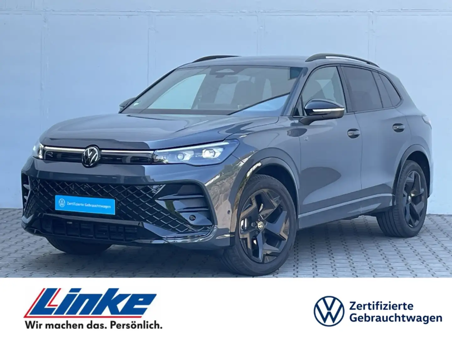 Volkswagen Tiguan 2.0 TDI R-Line Black Style AHK/360°Kamera/HUD/HD M Gris - 1