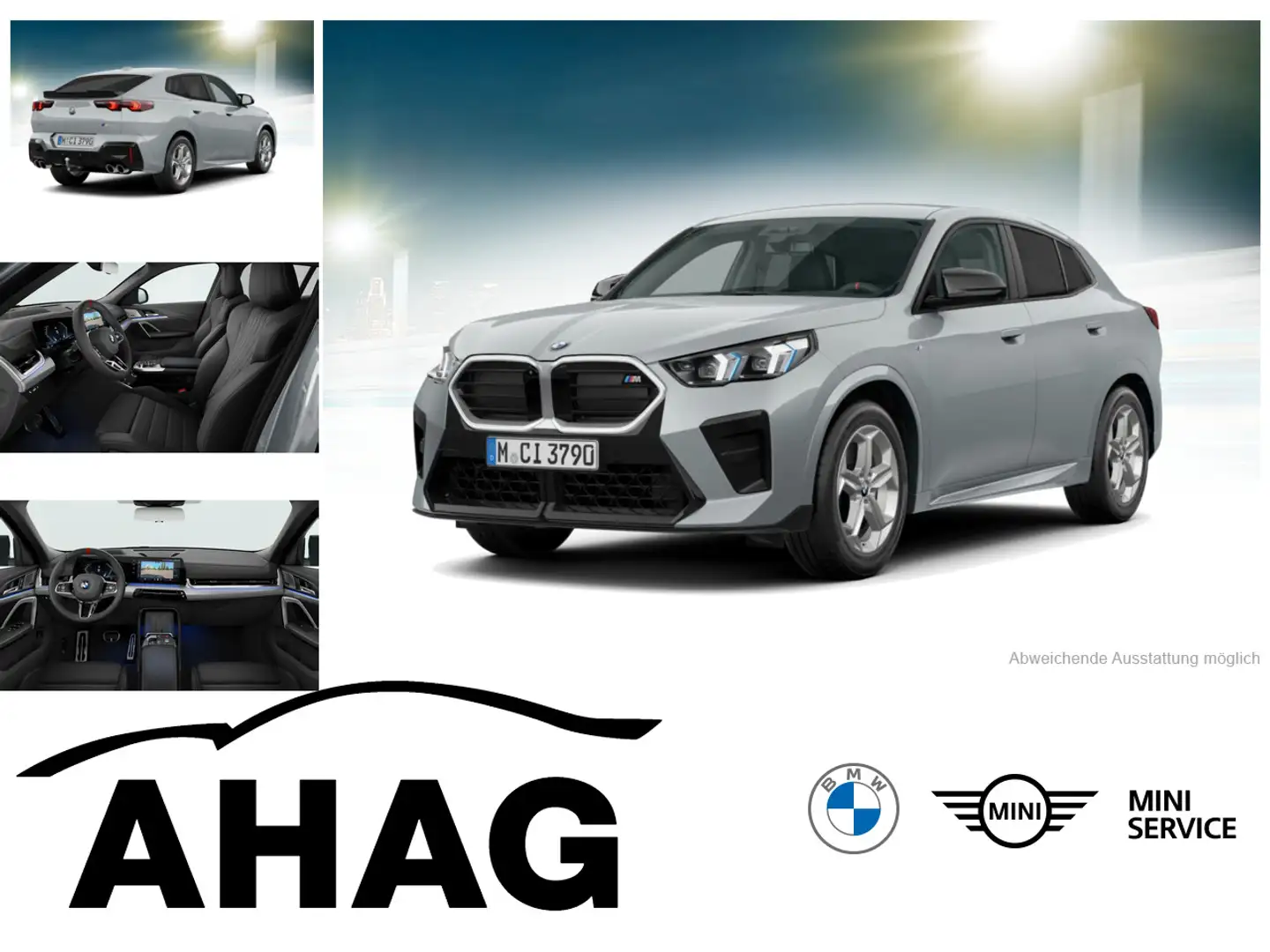 BMW X2 M35i xDrive Steptronic DCT Head-Up Sportsitze Grau - 1