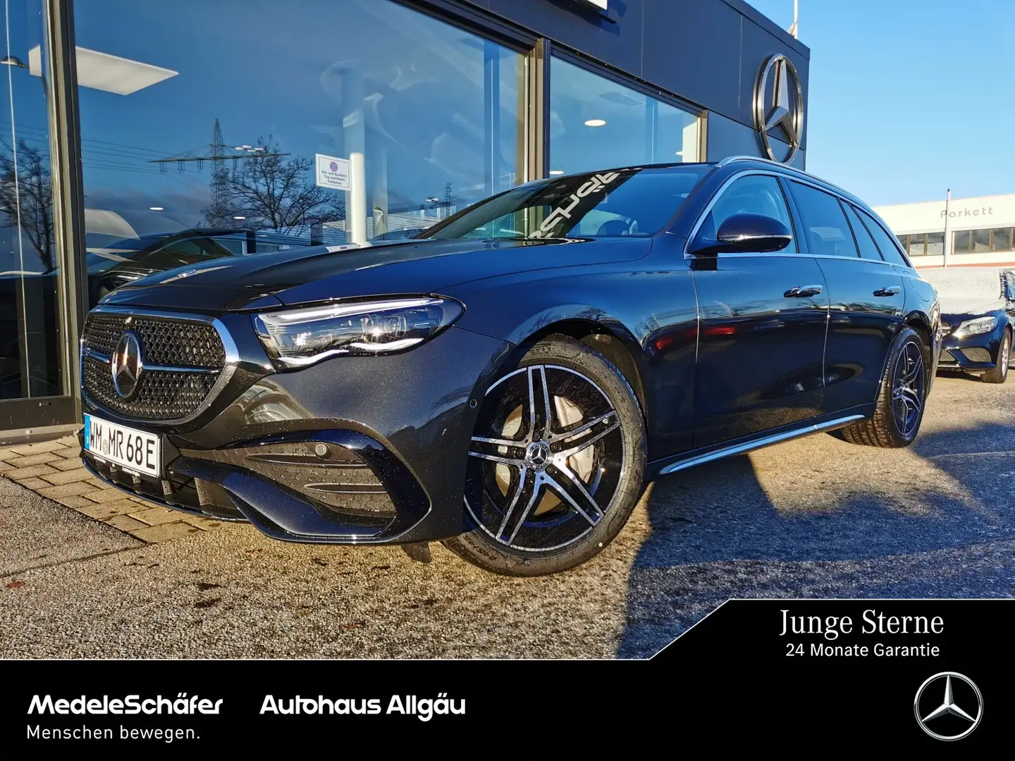 Mercedes-Benz E 300 E 300 e T AMG DigLight Pano 360° AHK Burm Memo Grau - 1