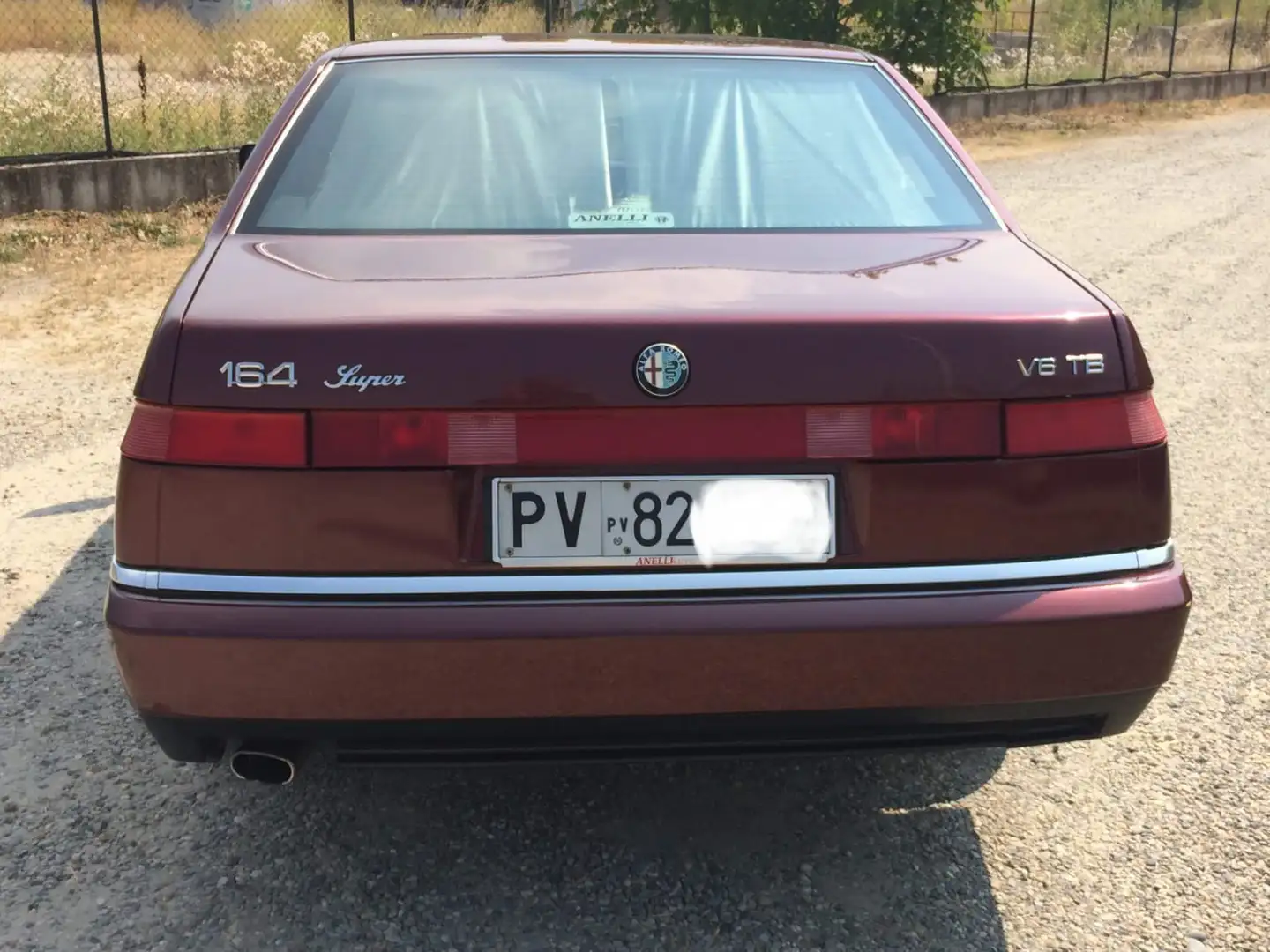 Alfa Romeo 164 2.0 V6 super L  turbo Rood - 2