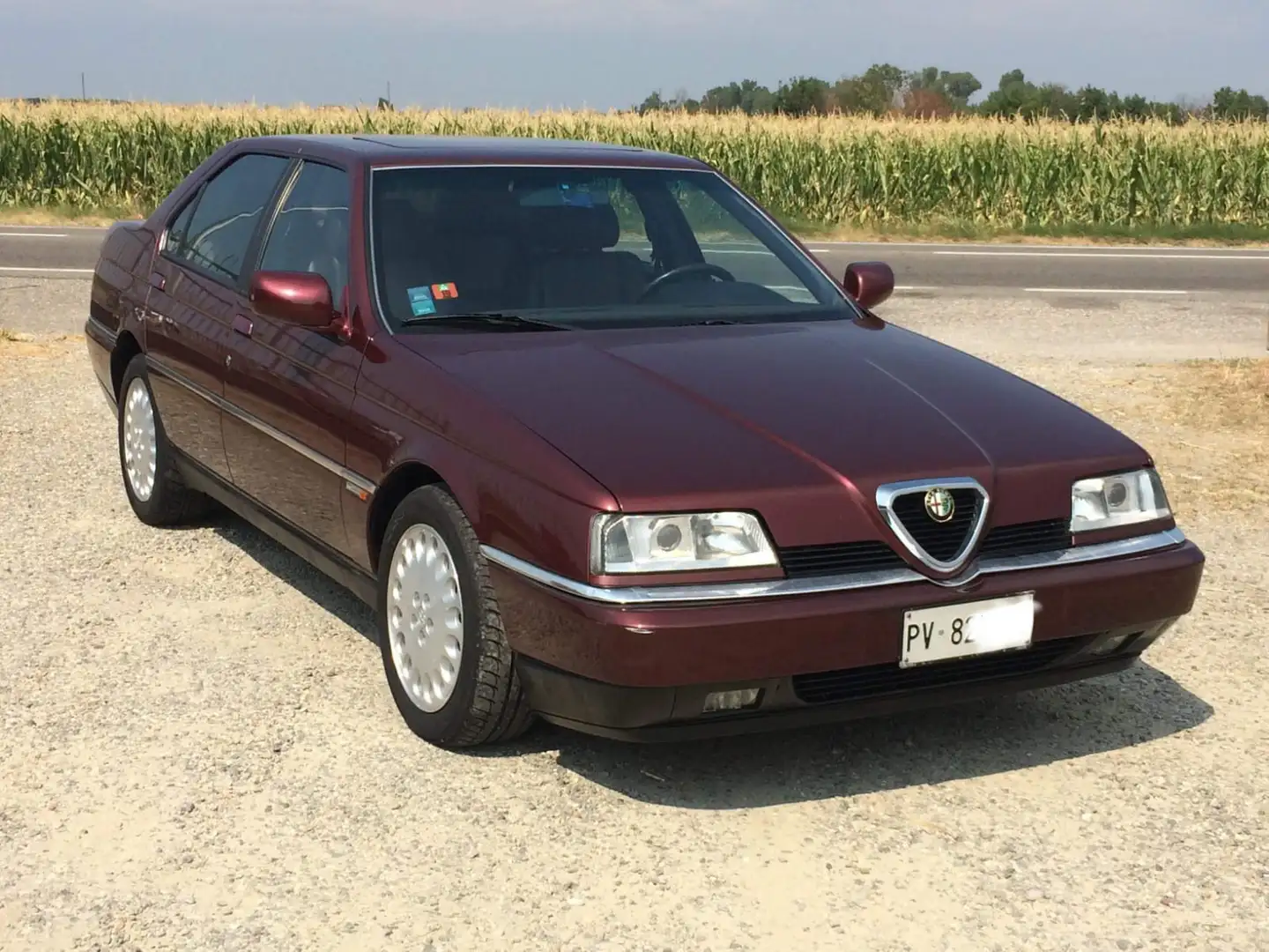 Alfa Romeo 164 2.0 V6 super L  turbo Czerwony - 1