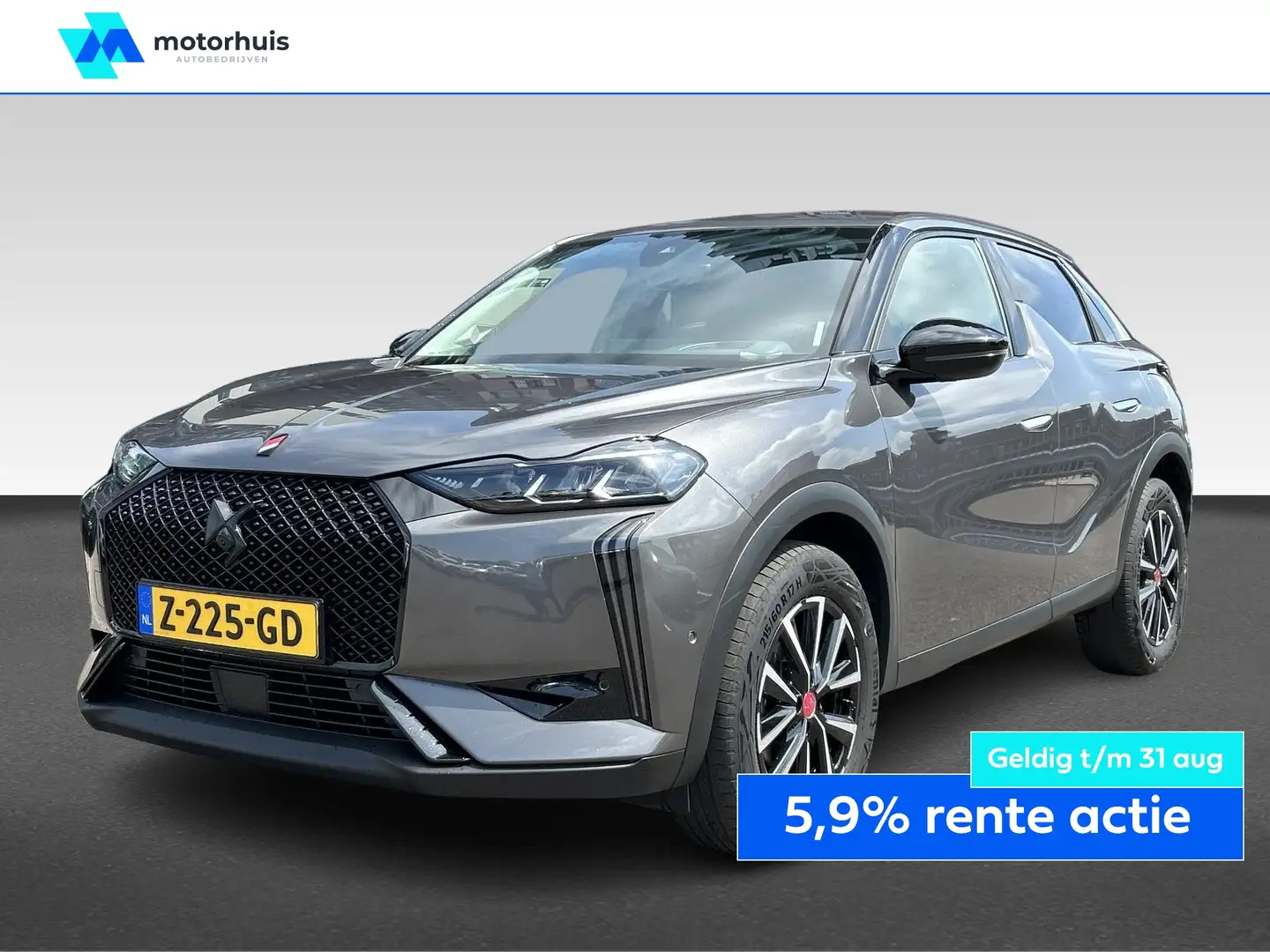 DS Automobiles DS 3 1.2 PureTech 130PK AUTOMAAT PERFORMANCE LINE NAVI Grijs - 1