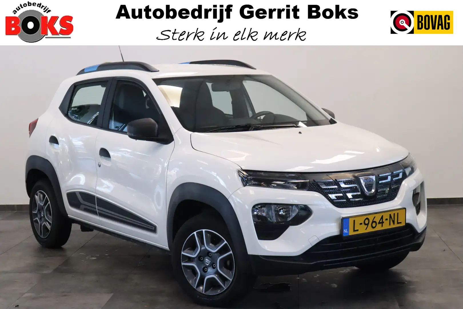 Dacia Spring Business 27 kWh Navigatie Airco lmv Blanco - 1