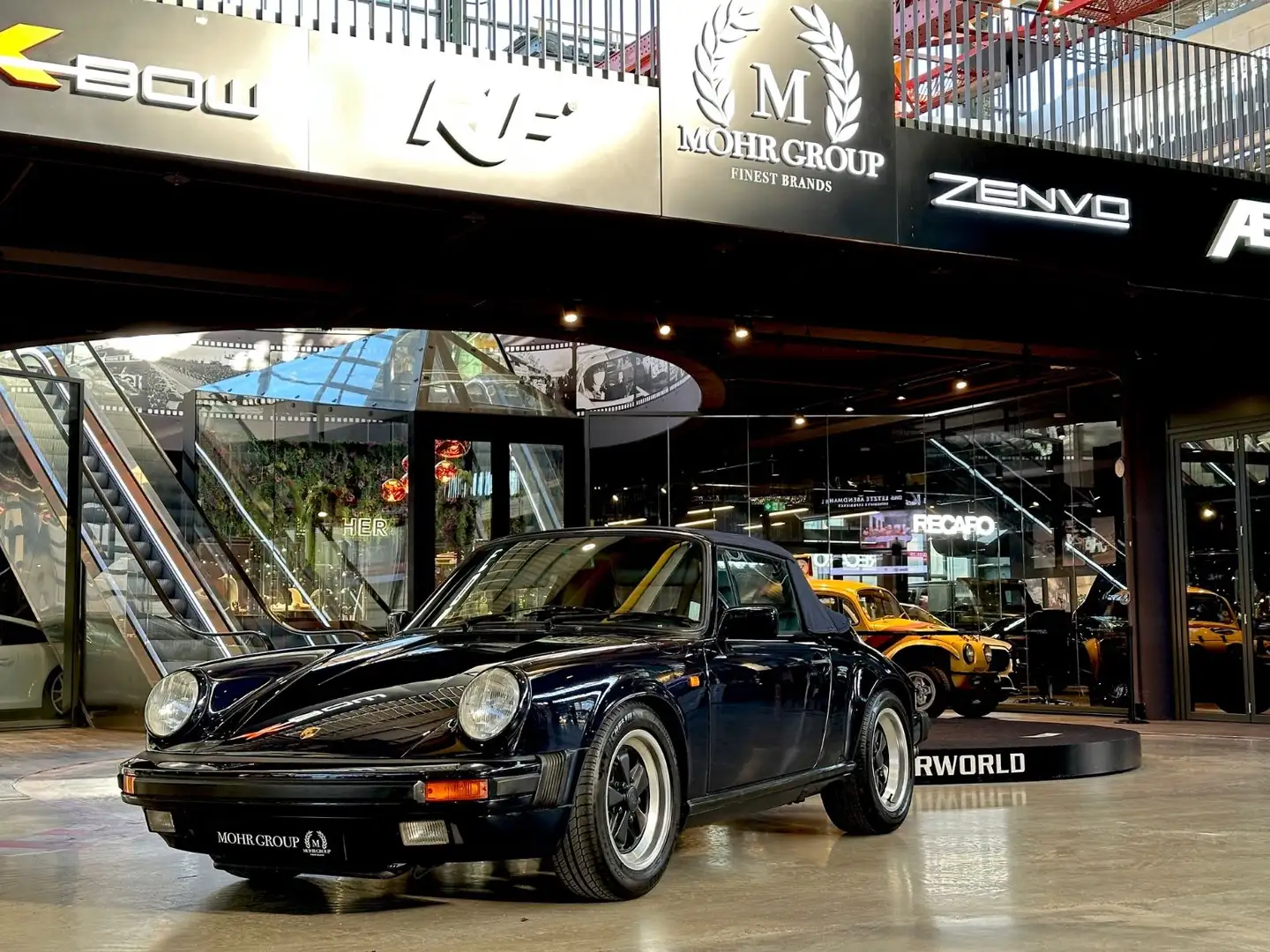 Porsche 911 Carrera 3.2 Cabriolet / Ohne KAT / 231 PS Blau - 1