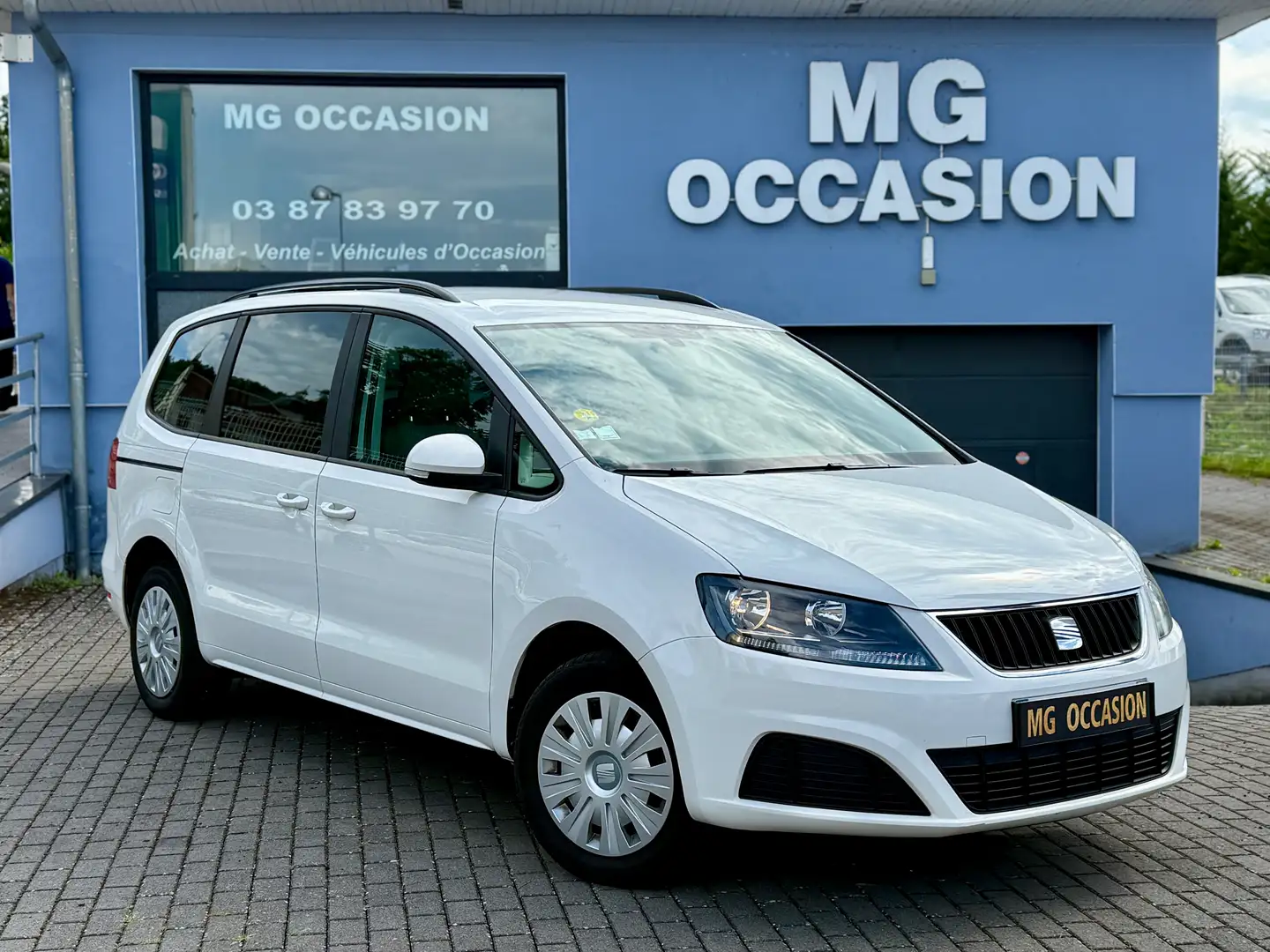 SEAT Alhambra ALHAMBRA 2.0 TDI DSG 140 CV ECOMOTIVE REF 7 PLACES Blanc - 1