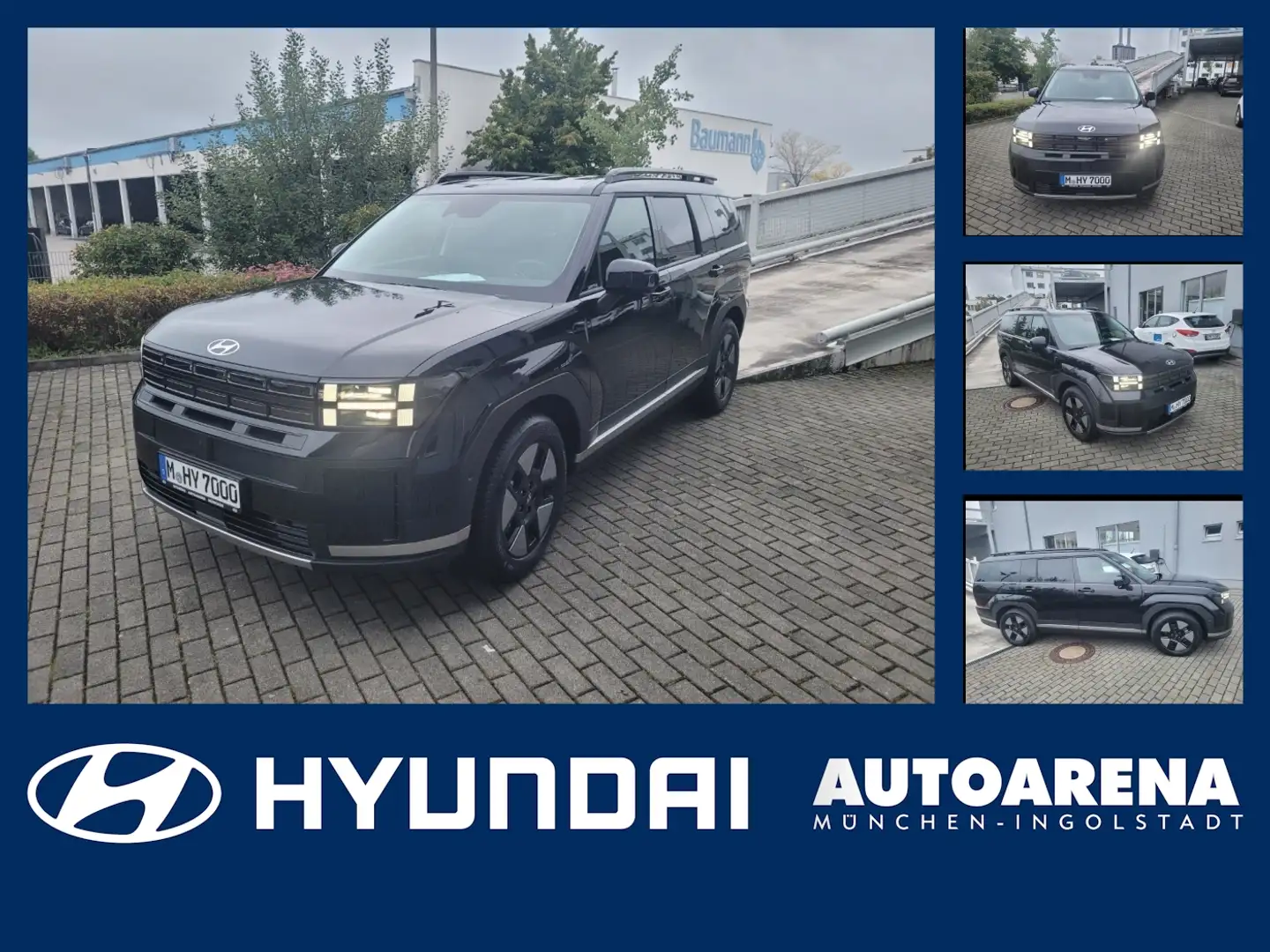 Hyundai SANTA FE Intro Edition Inkl. Winterräder, Allrad Schwarz - 1