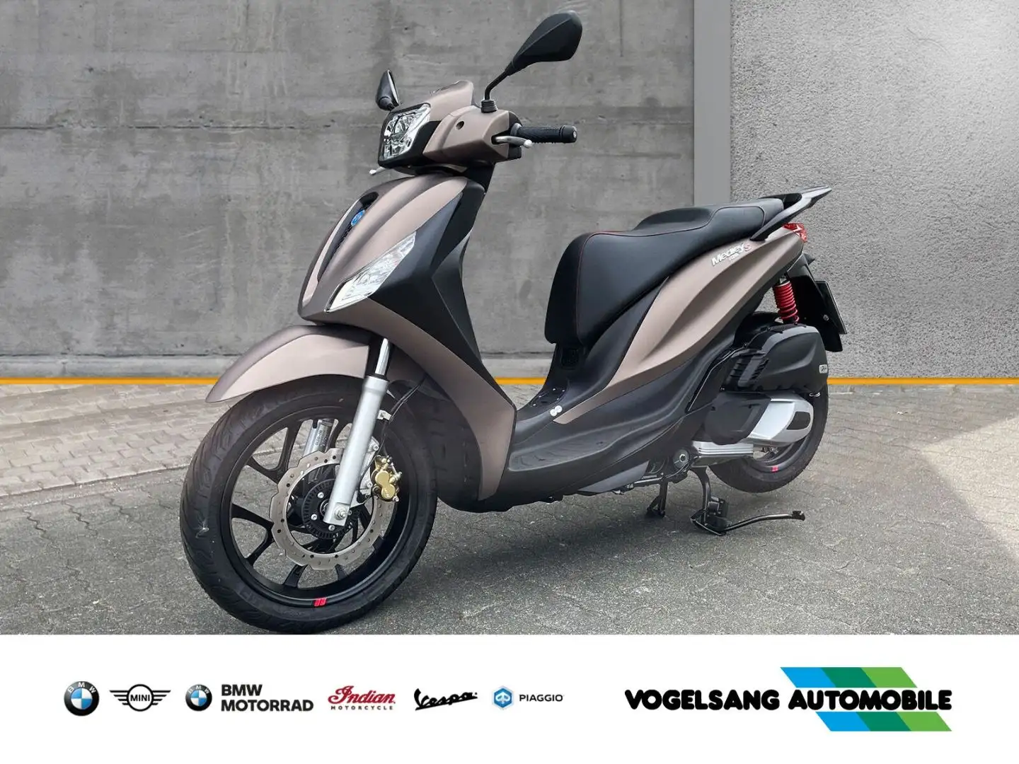 Piaggio Medley 125 Sport, I-Get, LCD-Display, LED-Schein Beige - 1