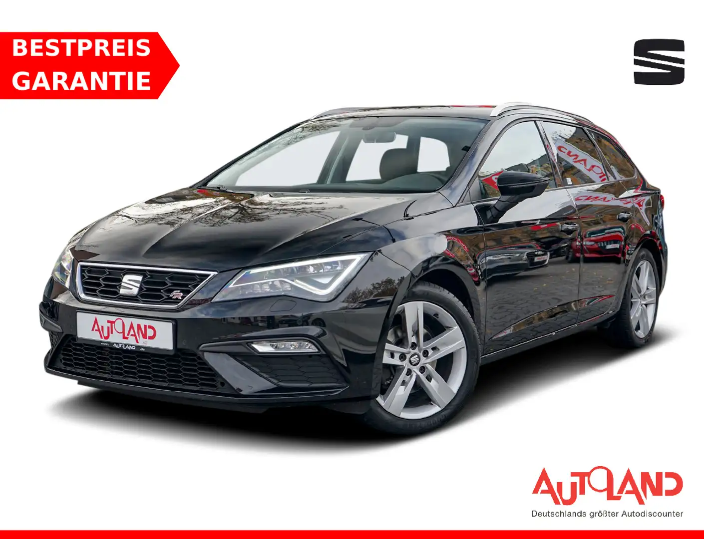 SEAT Leon ST 1.5 FR LED Navi Beats Sitzheizung PDC Schwarz - 1