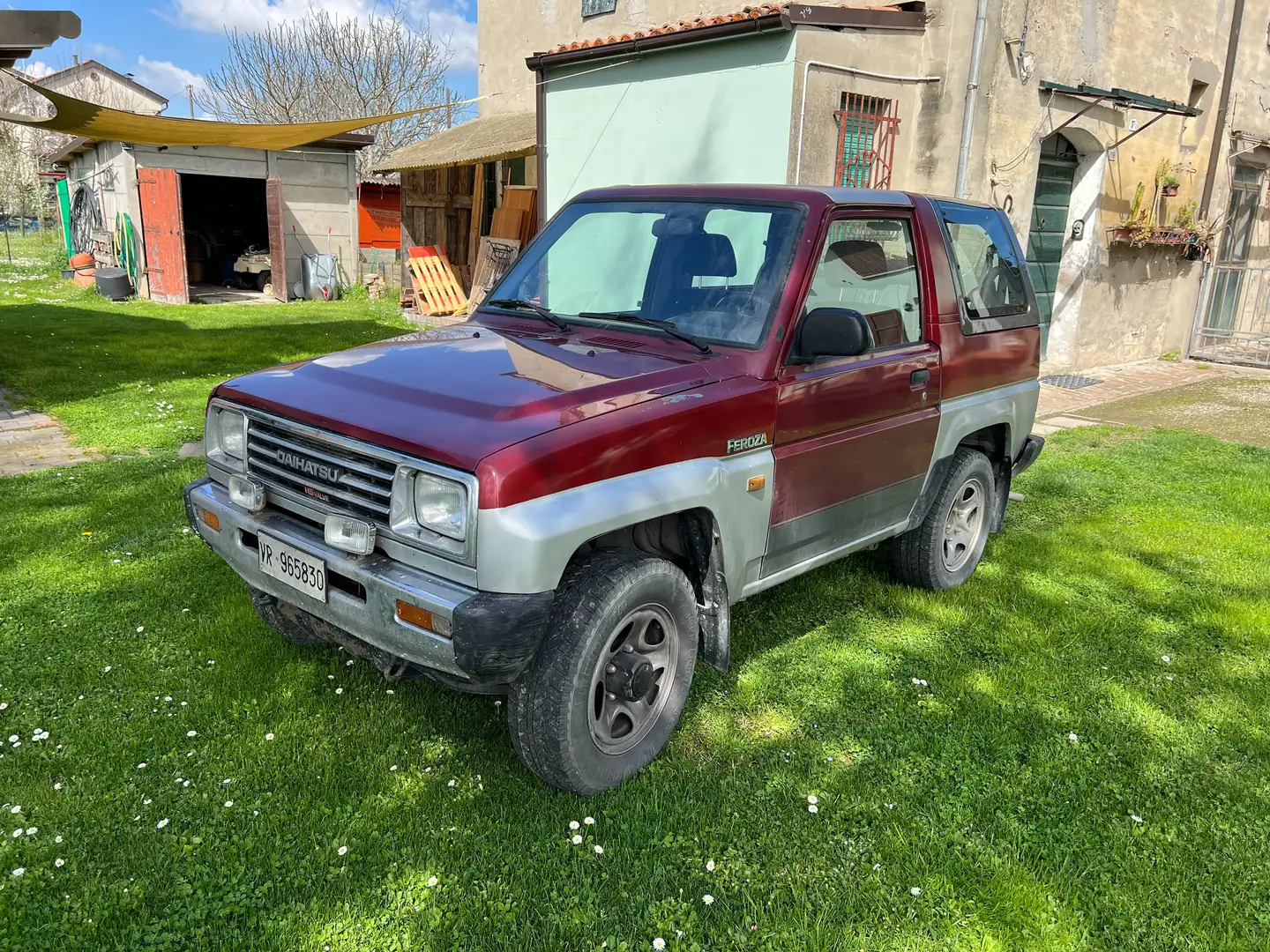 Daihatsu Feroza Feroza 1.6i Must resin top Rosso - 1