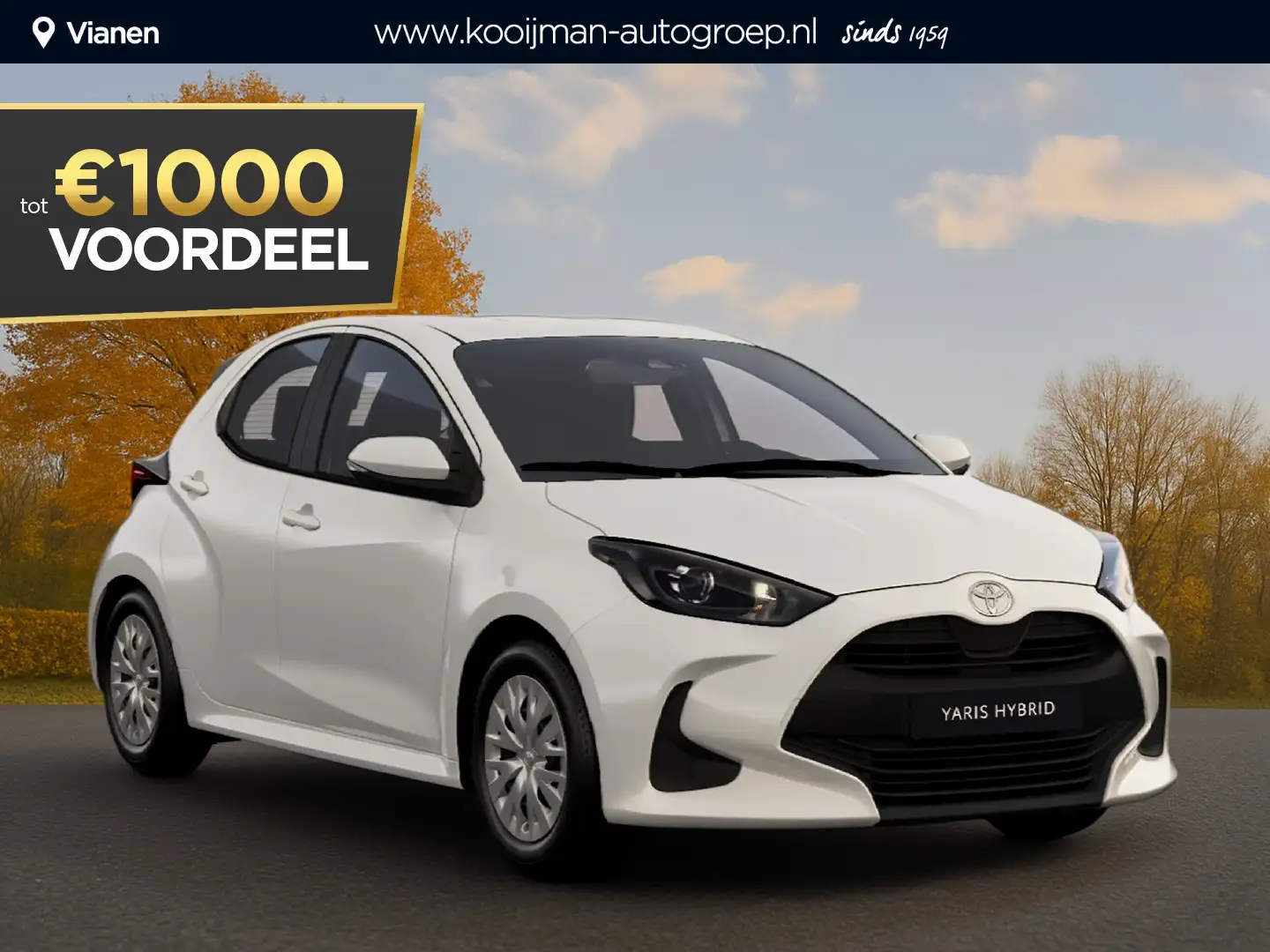 Toyota Yaris 1.5 Hybrid 115 Comfort €25.895,- RIJKLAAR! Nu €1.0 - 1