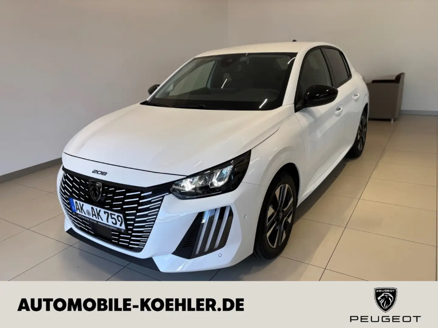 Peugeot 208 Hybrid Allure  ACC DAB 360°KAMERA SITZHZG Weiß - 1