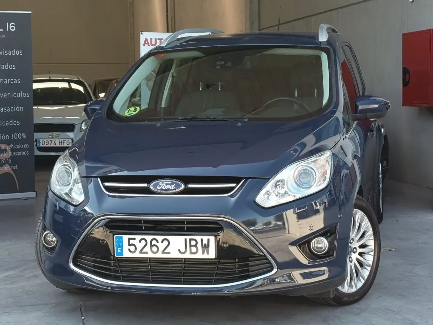Ford Grand C-Max 2.0TDCi Titanium Powershift Azul - 1