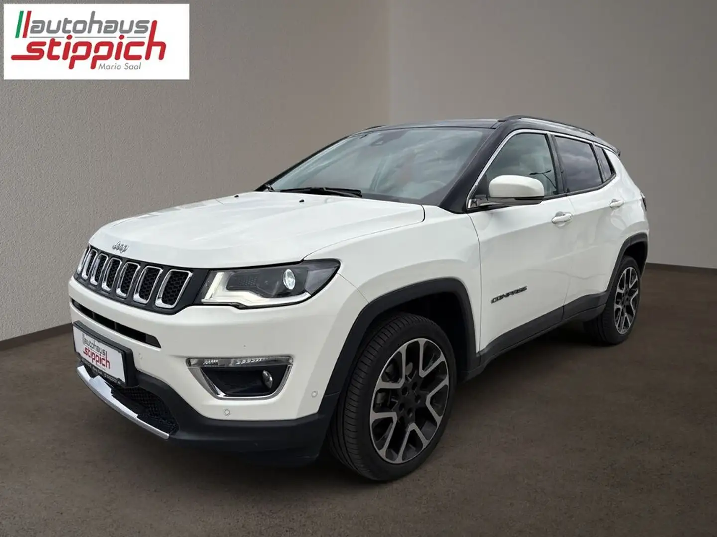 Jeep Compass 2,0 M-Jet 140 Limited AWD Weiß - 2