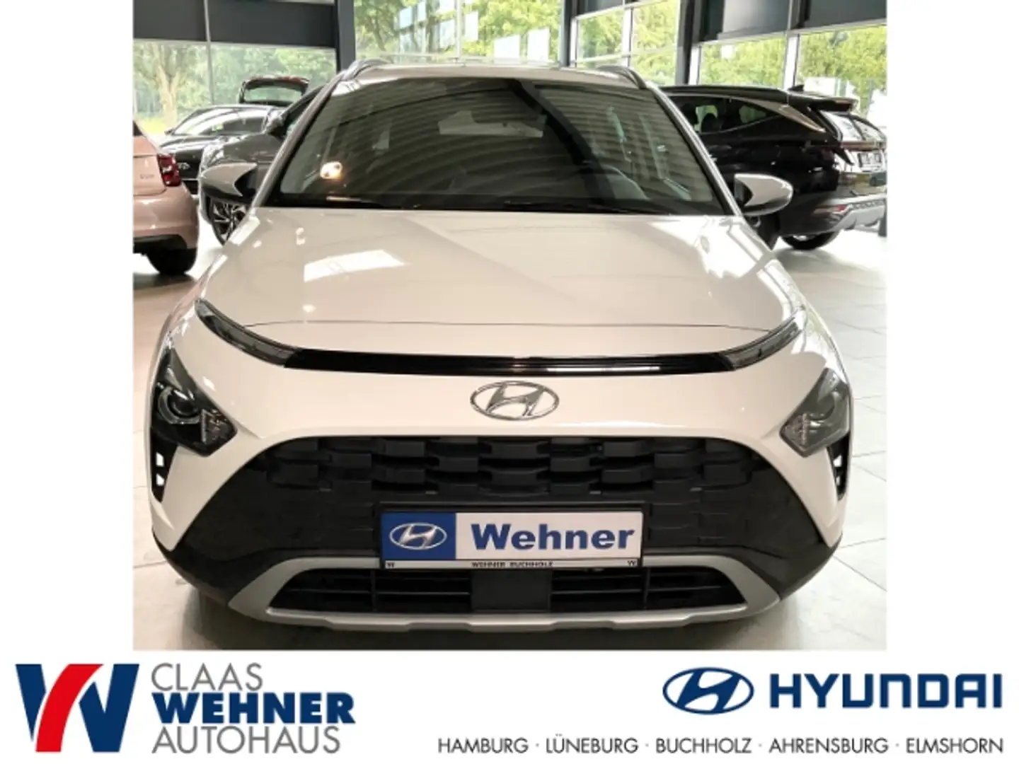 Hyundai BAYON Select Mild-Hybrid 2WD 1.0 T-GDI EU6d MJ23 Blanc - 1