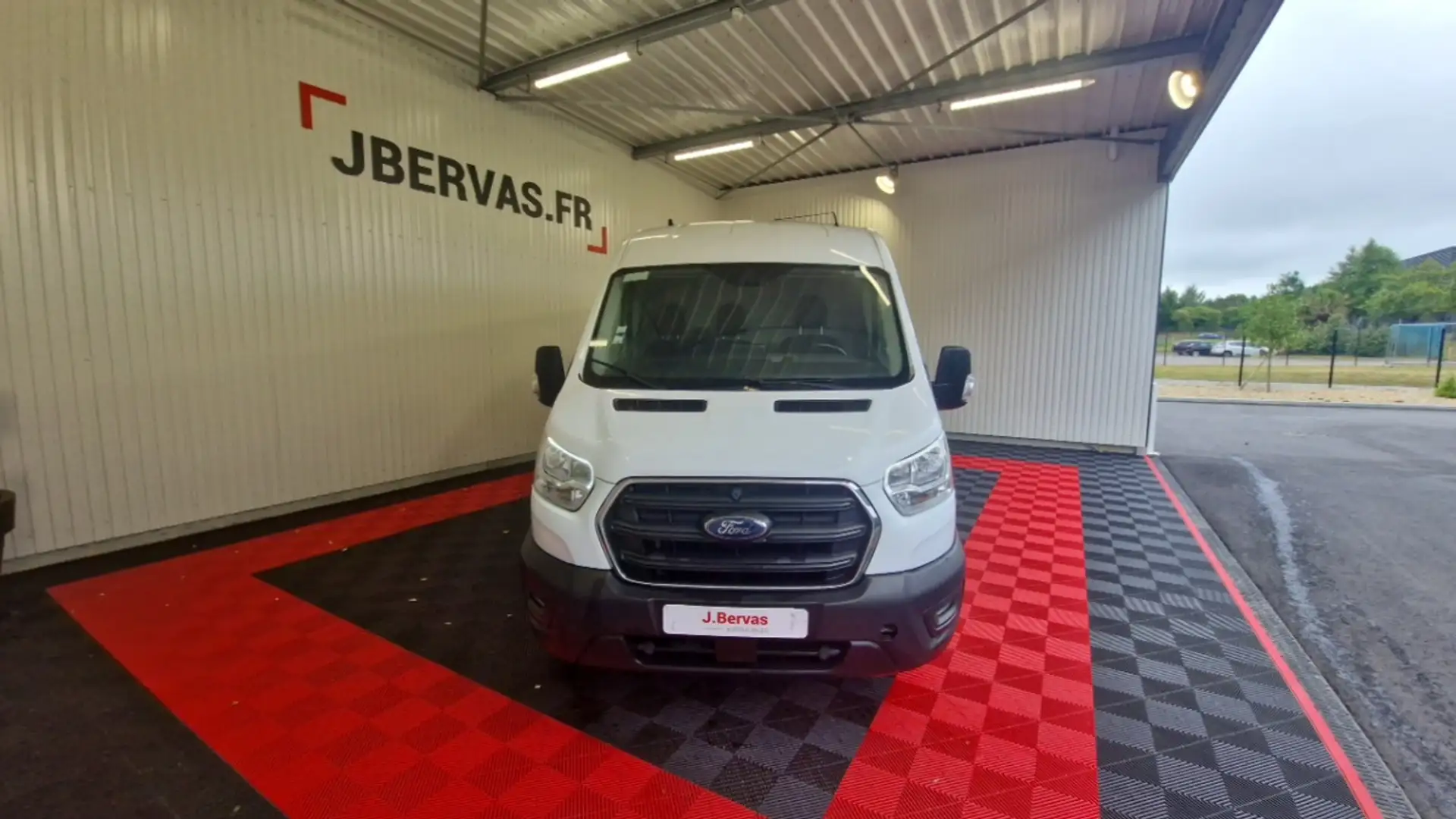 Ford Transit t350 l3h2 2.0 ecoblue 130 ss trend business Blanc - 2