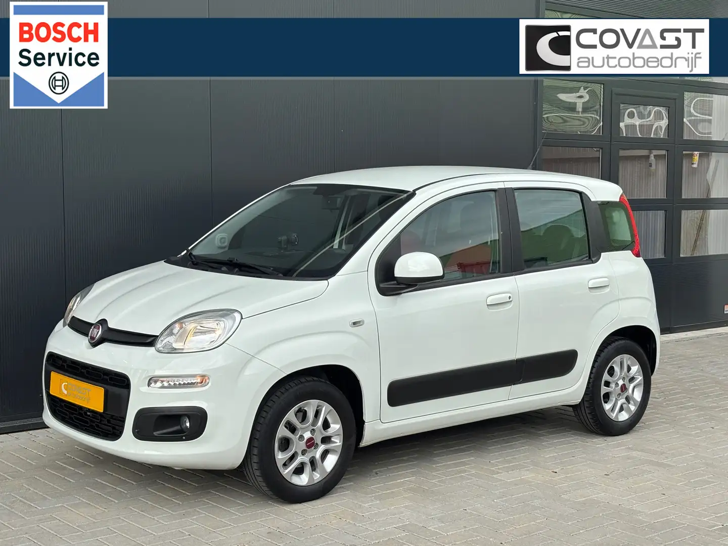 Fiat Panda 1.2 Lounge Klimaatreg|Bluetooth|Parkeersens.|L.M.V Blanco - 1