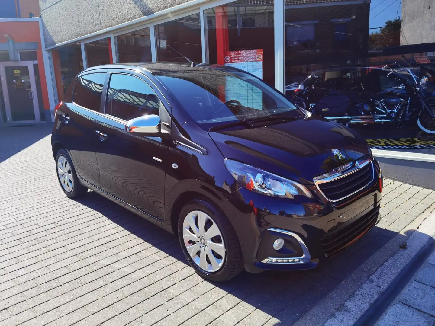 Peugeot 108 1ER PROP..42440 KM...OPTIONS...GARANTIE..TVA DEDUC Noir - 1