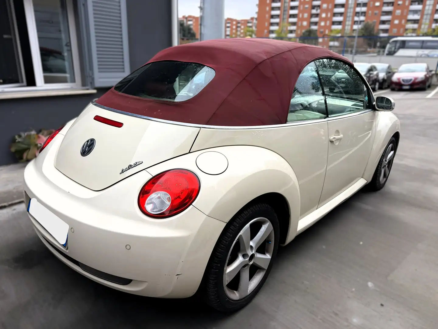 Volkswagen New Beetle New Beetle Cabrio 1.6 limited Red Edition *UNIPRO* Blanc - 2