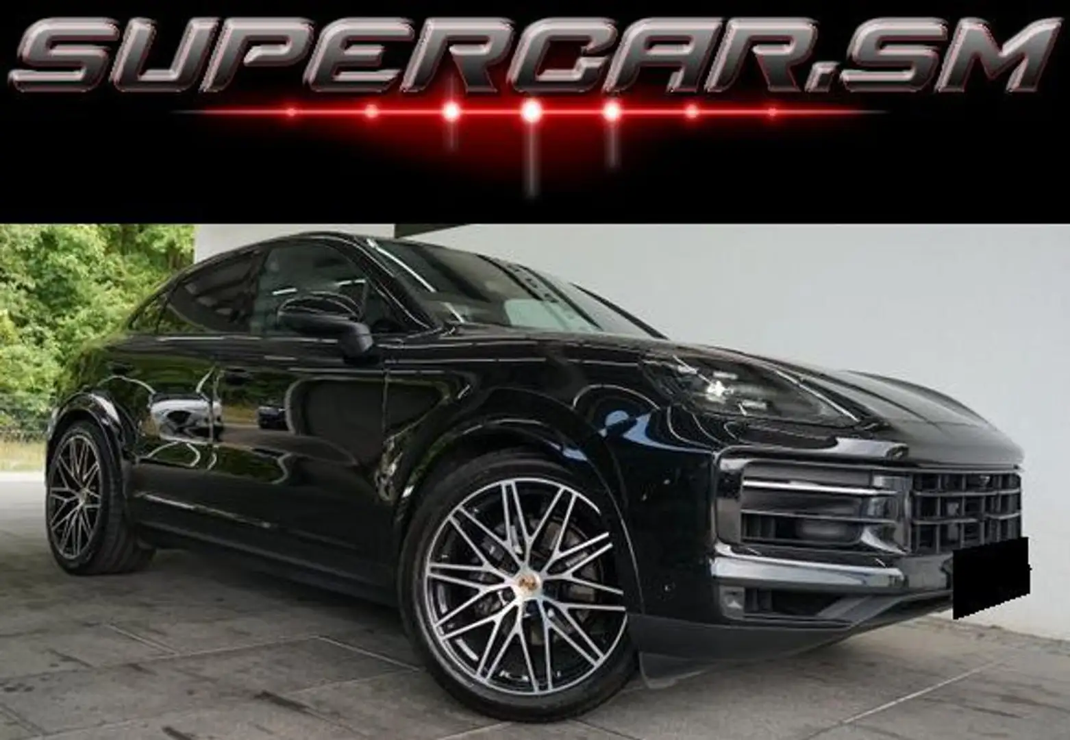 Porsche Cayenne Coupé  22 BOSE ACC DISPLAY PASSEGGERO Nero - 1