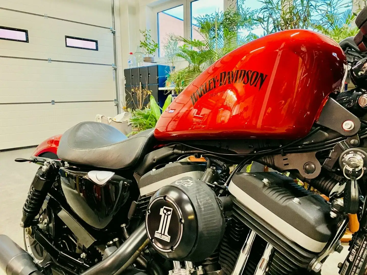 Harley-Davidson Sportster 883 Iron Rojo - 2