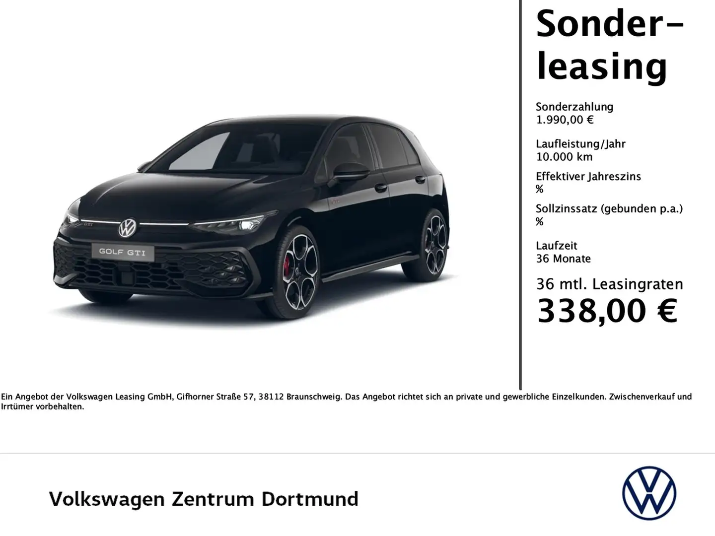 Volkswagen Golf GTI BLACKSTYLE PANO MATRIXLED CAM Noir - 1