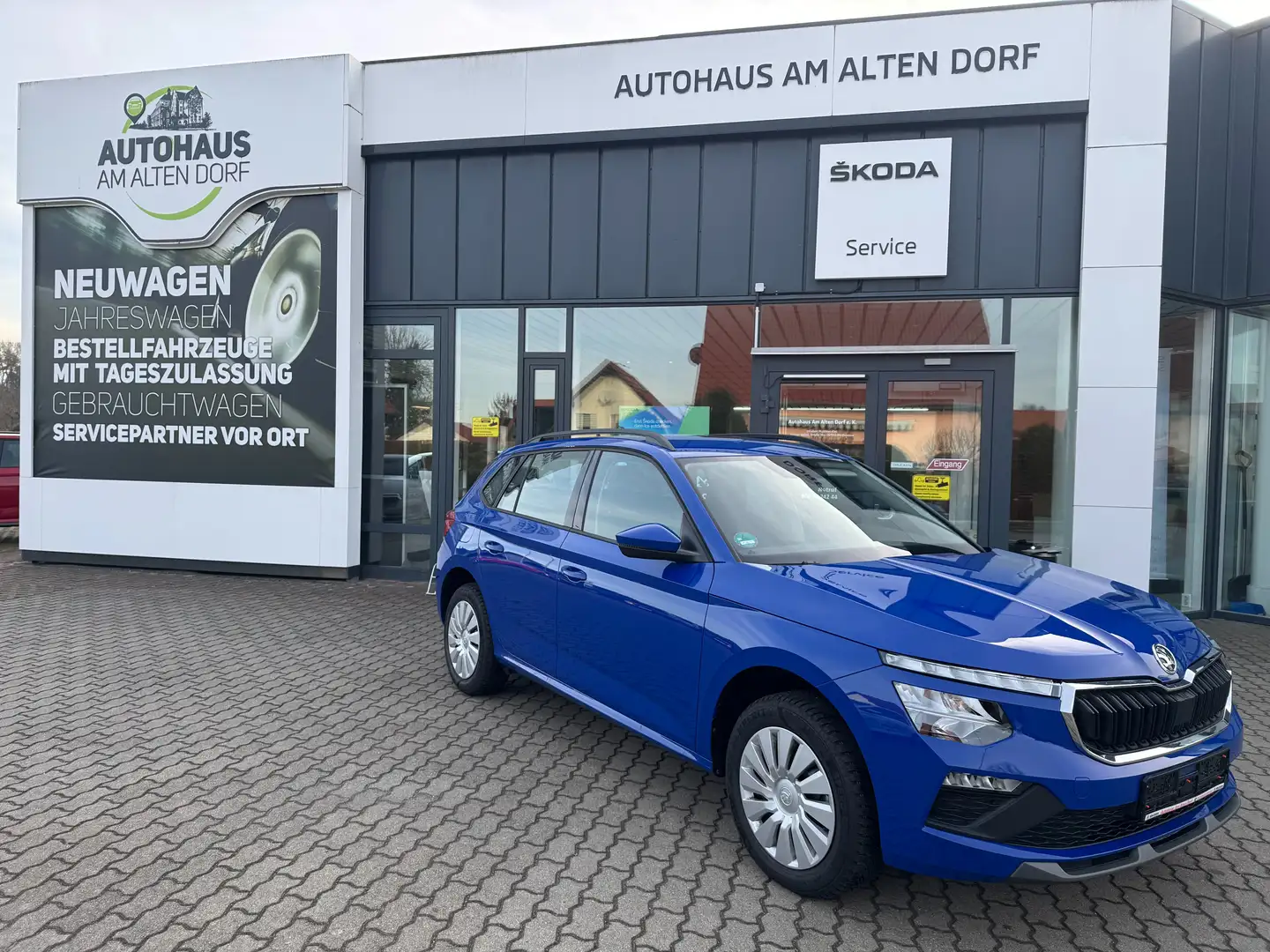 Skoda Kamiq Selection | LED, Müdigkeitswarner, Tempomat Blau - 1