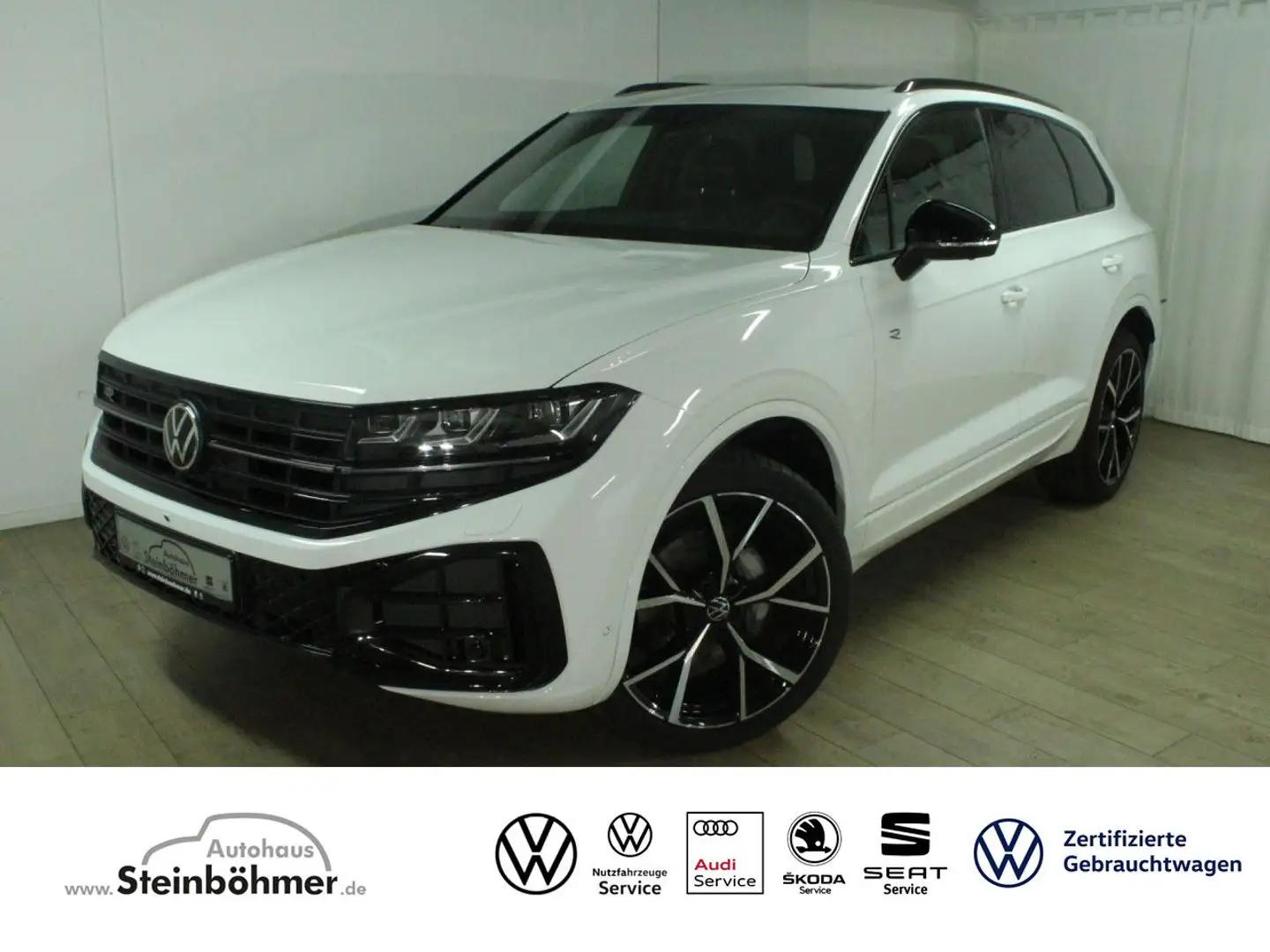 Volkswagen Touareg R-Line BlackStyle 3.0TDI FACELIFT Pano LED Weiß - 1