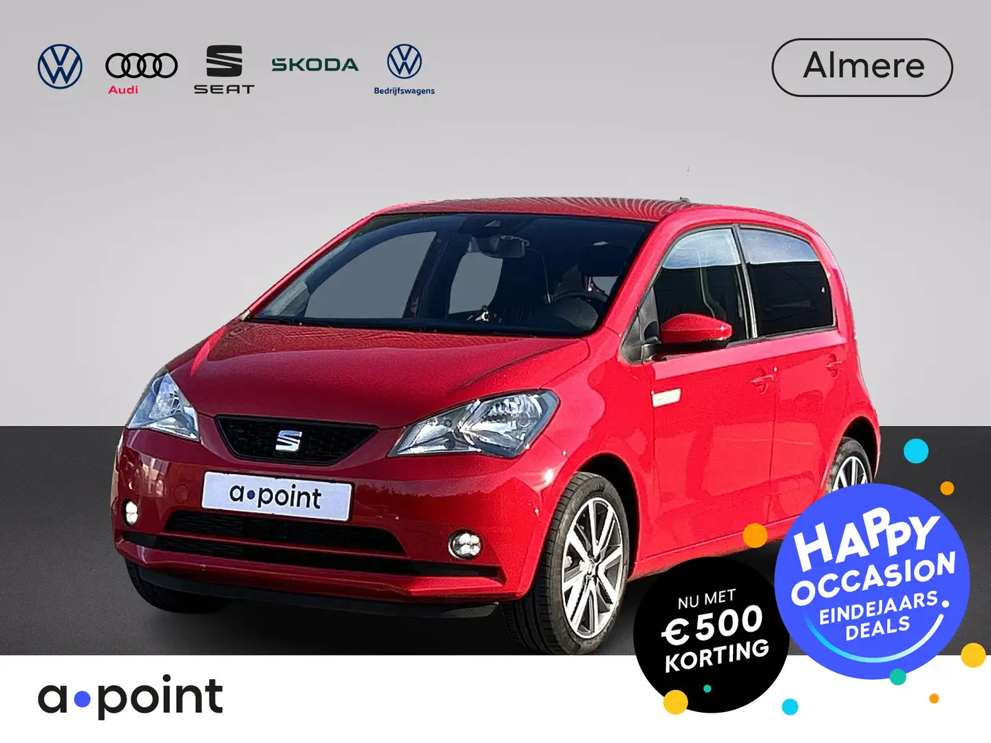 SEAT Mii Electric electric Plus 83pk | Stoelverwarming | Cl Rood - 1