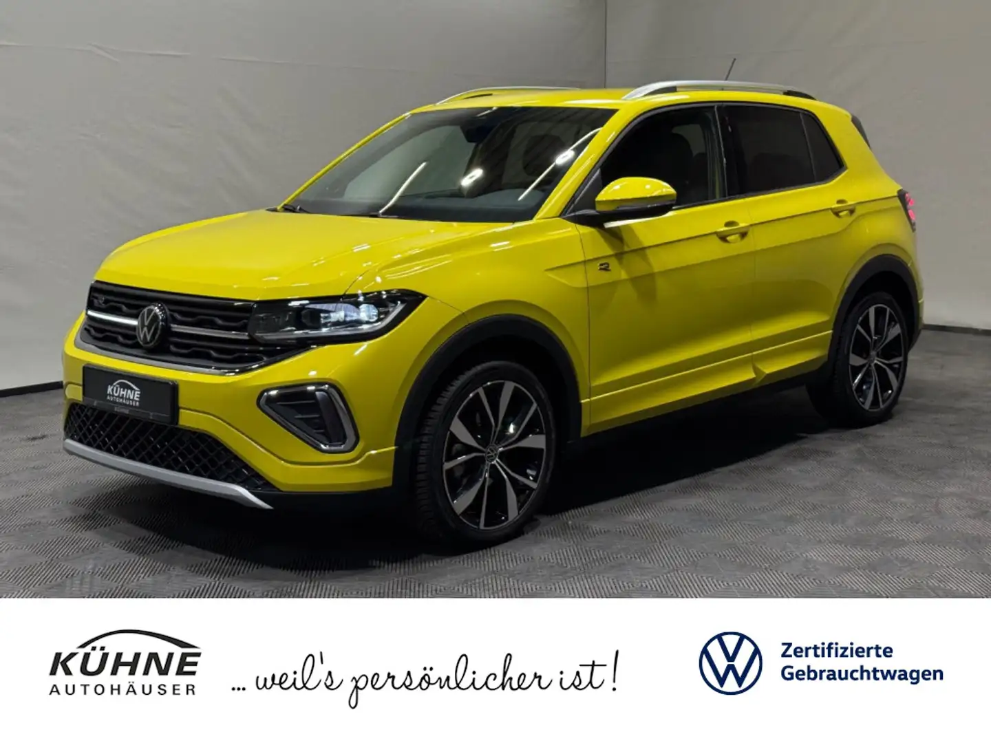 Volkswagen T-Cross R-Line 1.5 TSI DSG | BEATS IQ.LIGHT AHK Gelb - 1