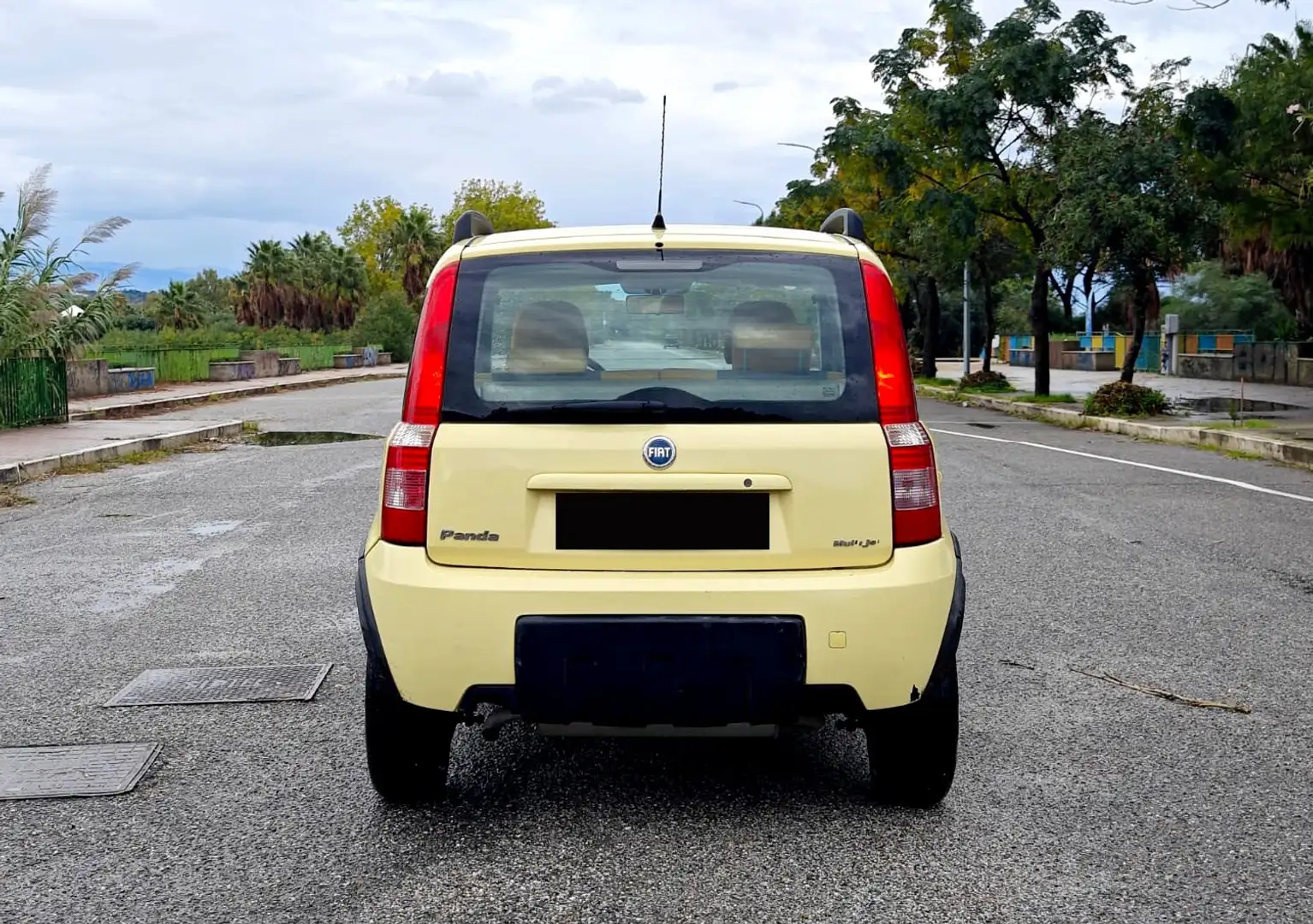 Fiat Panda Panda 1.3 mjt 16v Glam 4x4 Jaune - 2