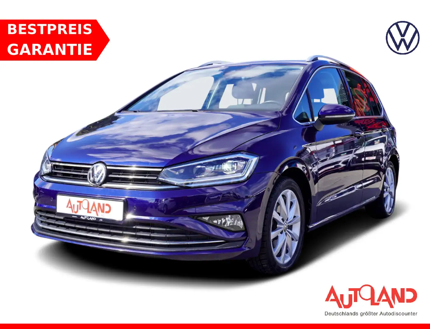 Volkswagen Golf Sportsvan VII 1.5 TSI Highline LED Navi ACC Blu/Azzurro - 1