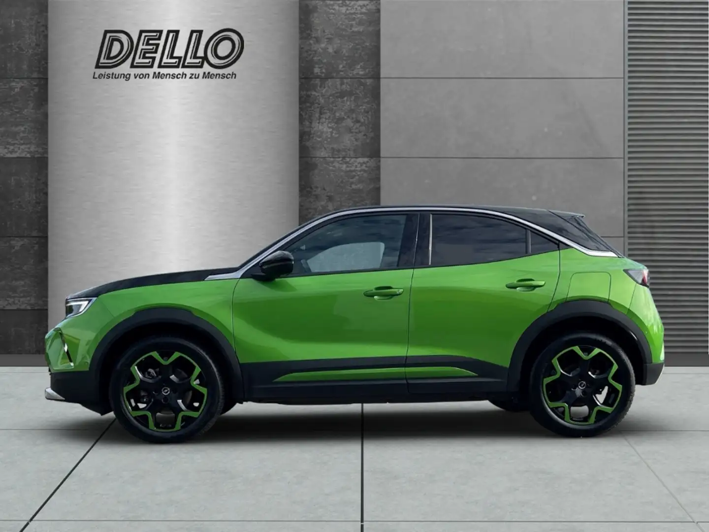 Opel Mokka-E Ultimate Navi Alcantara Rückfahrkam. Allwetter Dig Grün - 2