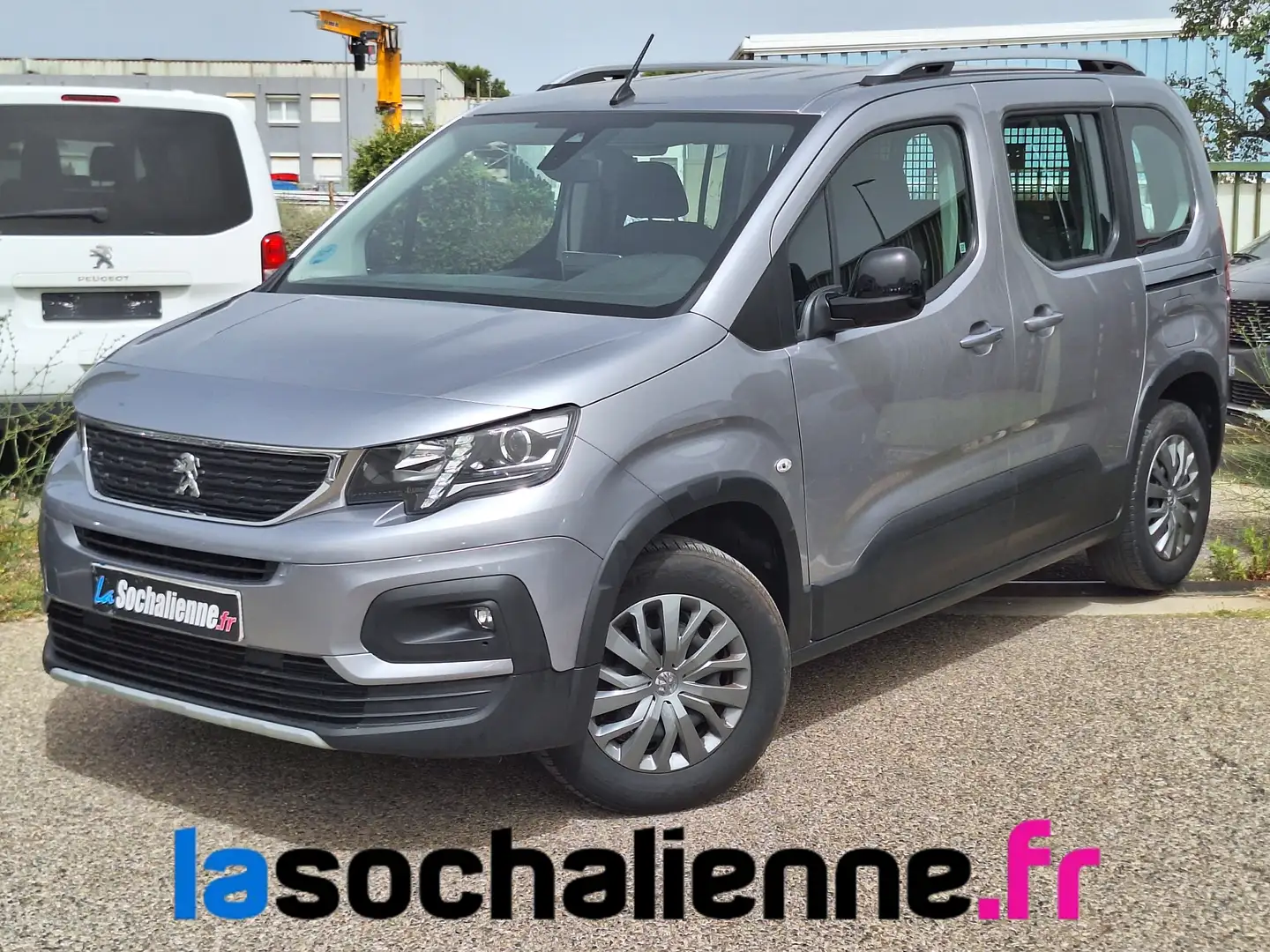 Peugeot Rifter Standard BlueHDi 100 S\u0026amp;S BVM5 Allure Gris - 1