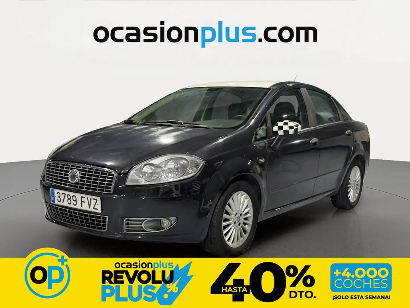 Fiat Linea 1.3Mjt Dynamic Negro - 1