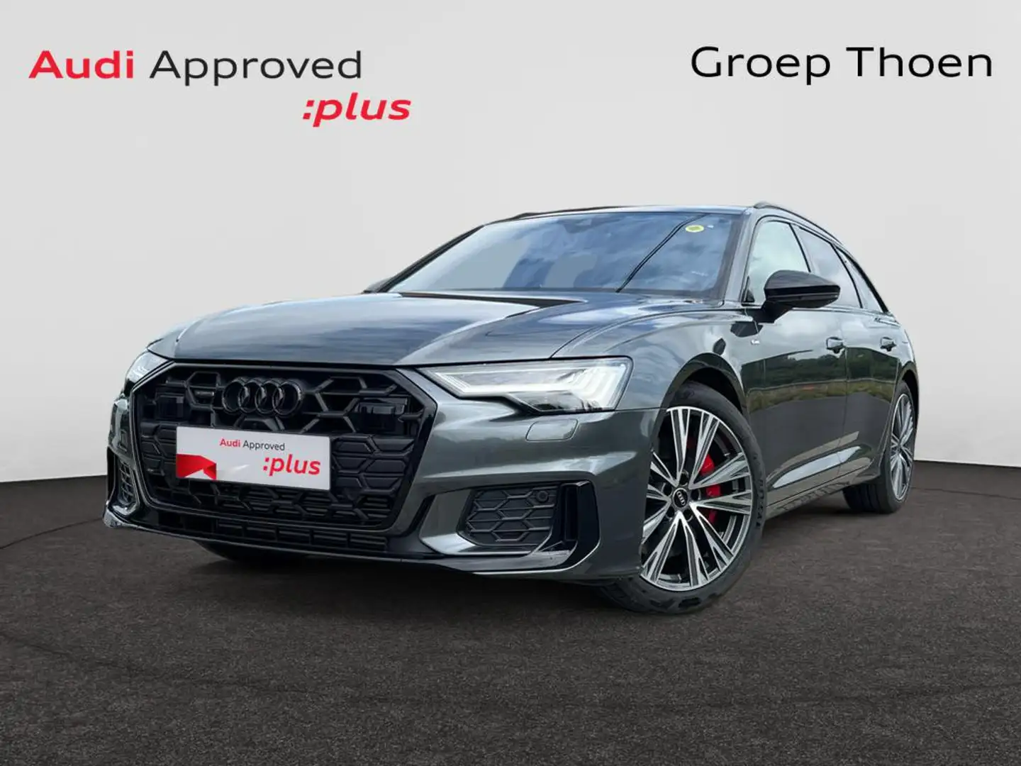 Audi A6 Avant PHEV Avant PHEV 55 TFSI e Q Bus. Ed. Competition S tr (270 kW) Grijs - 1