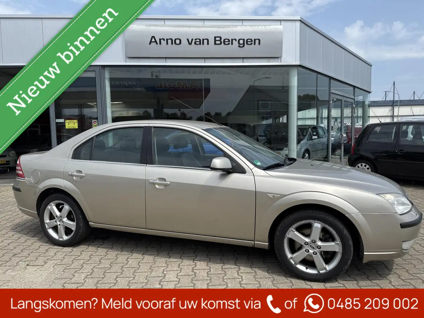 Ford Mondeo 1.8-16V Platinum, climatronic, cruisecontrol, navi Beige - 1