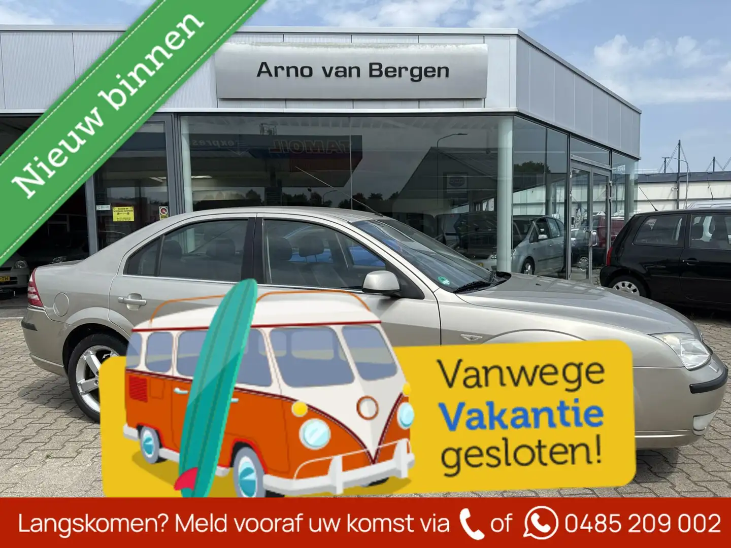 Ford Mondeo 1.8-16V Platinum, climatronic, cruisecontrol, navi Beige - 1
