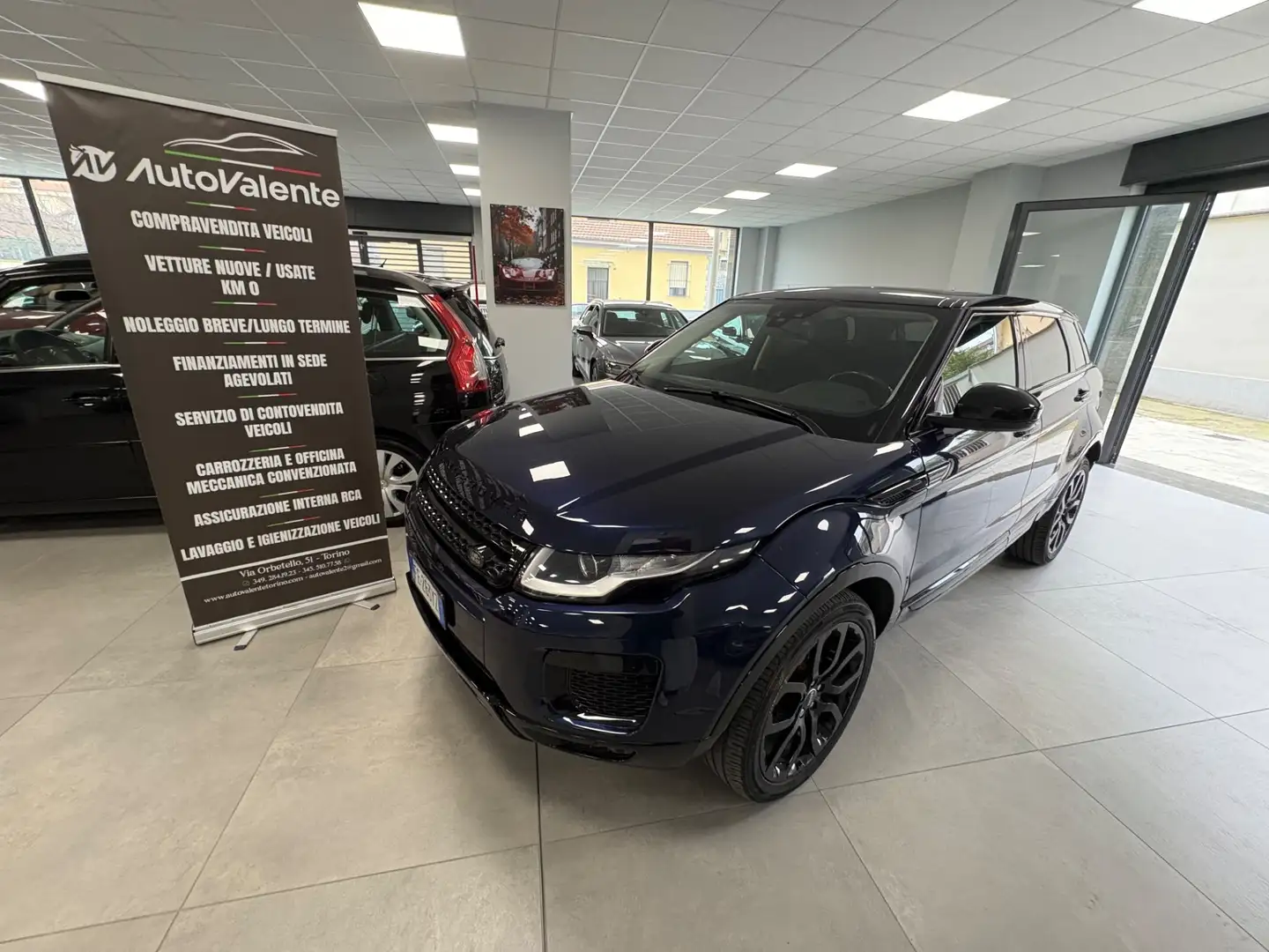 Land Rover Range Rover Evoque Range Rover Evoque 2.0 TD4 150 CV 5p. Pure Blu/Azzurro - 1
