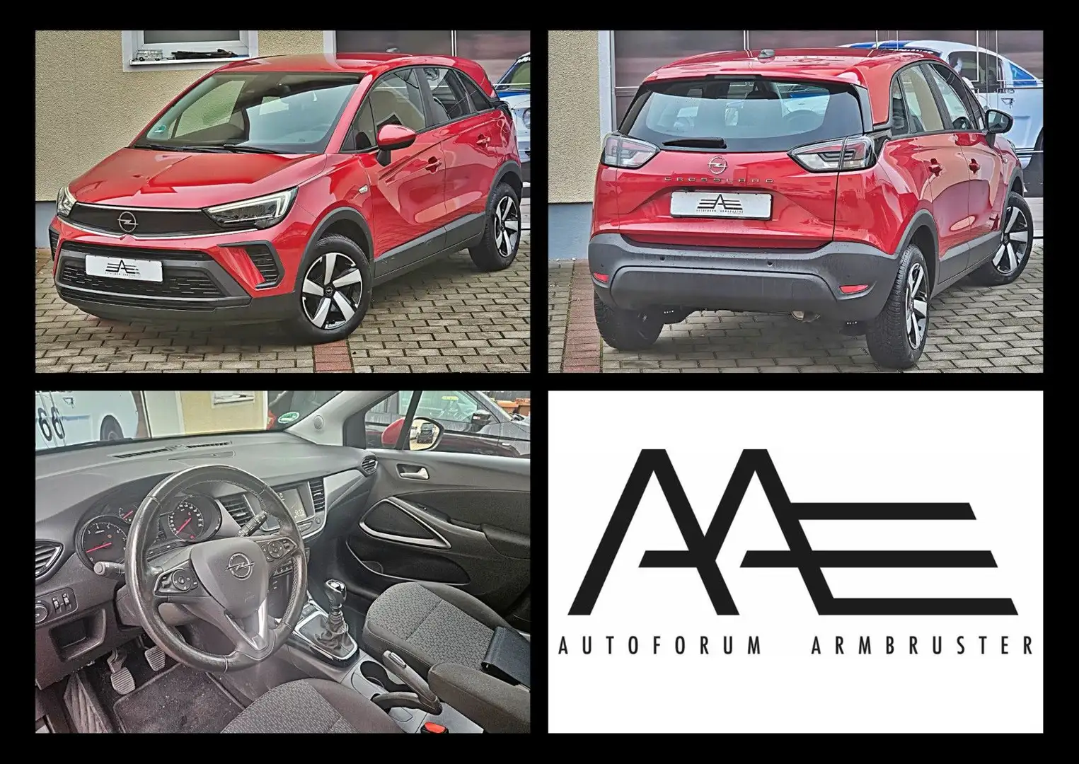 Opel Crossland X Crossland Edition *Kamera/LED/CarPlay* Rot - 1