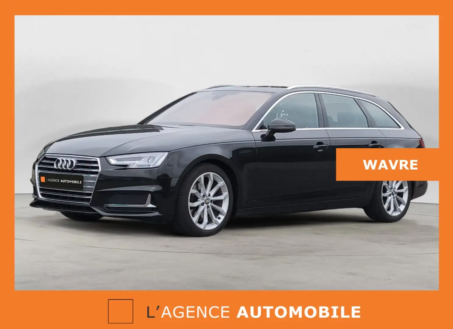 Audi A4 Avant TDi S-LINE - S tronic - GARANTIE 12M-48M Noir - 1