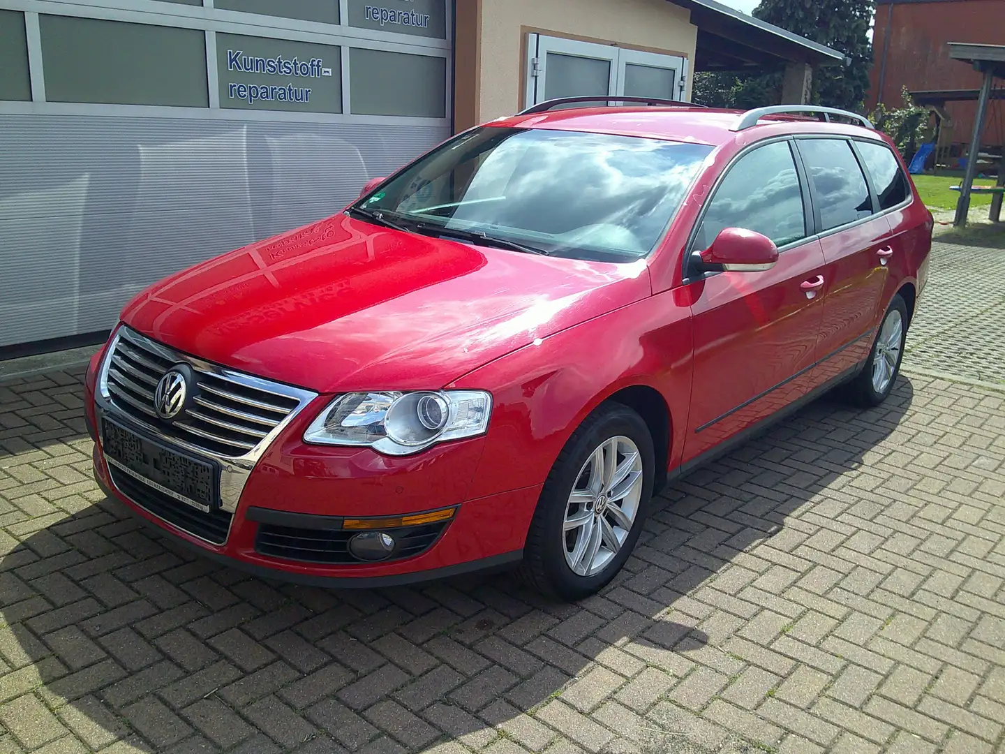 Volkswagen Passat Variant Trendline   TÜV Neu  Sitzheizung Rojo - 2