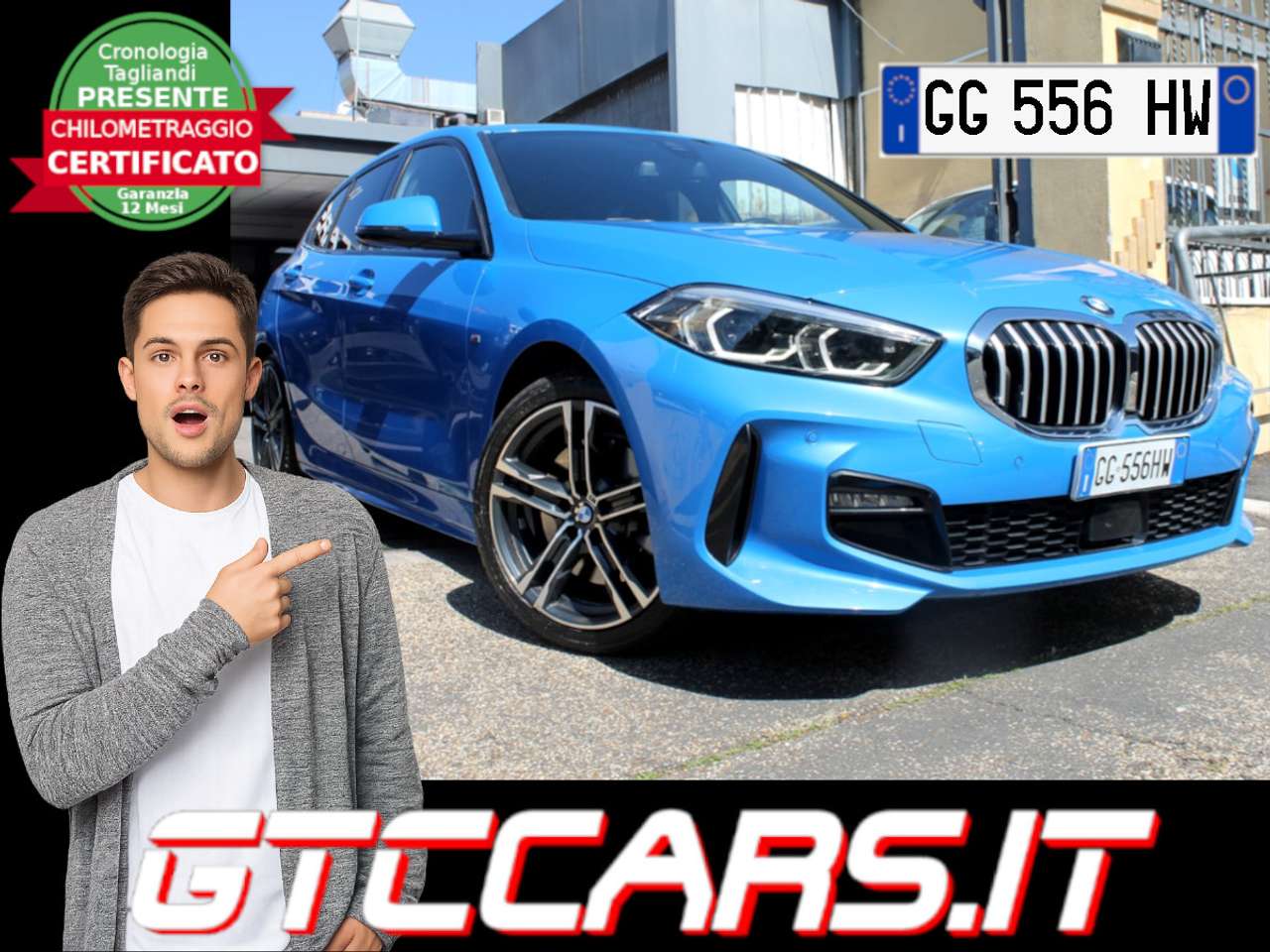 BMW 120 d xdrive Msport 18" Sedili sport UNIPRO IVA DEDUC.