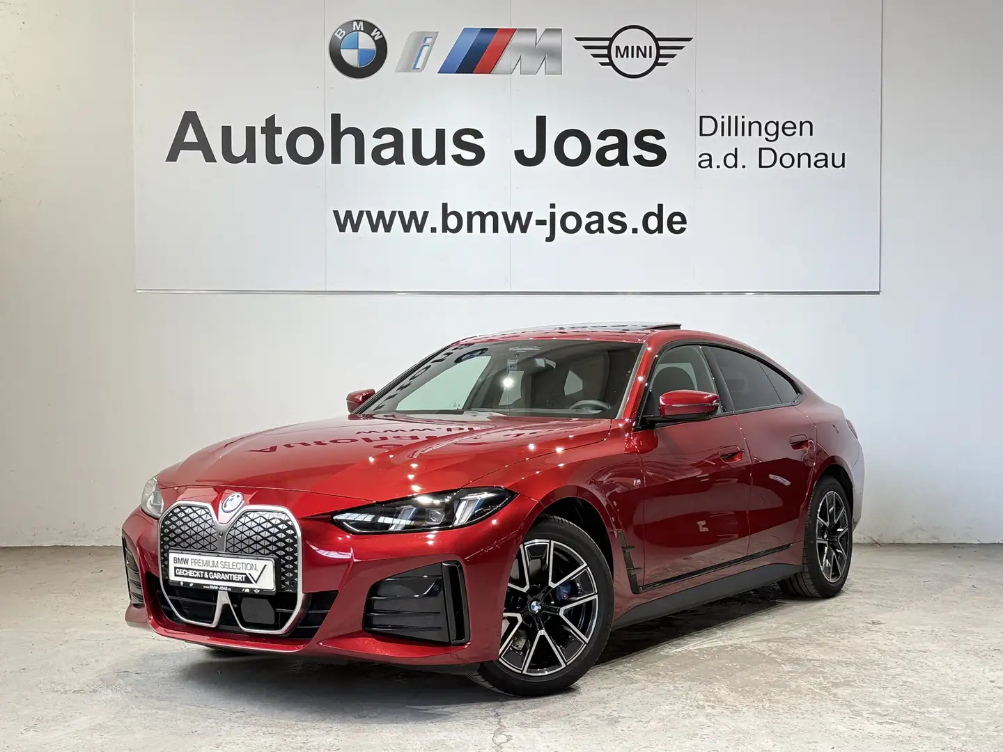 BMW i4 eDrive40 M Sportpaket Driving Assistant Profession Rot - 1