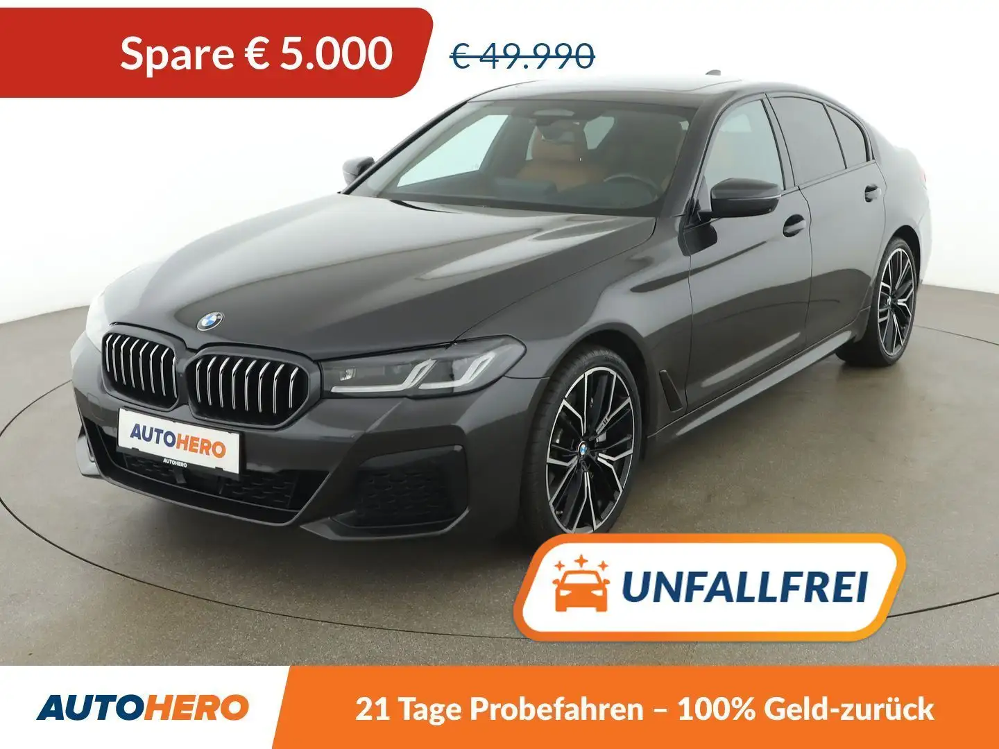 BMW 530 530d xDrive M Sport Grau - 1